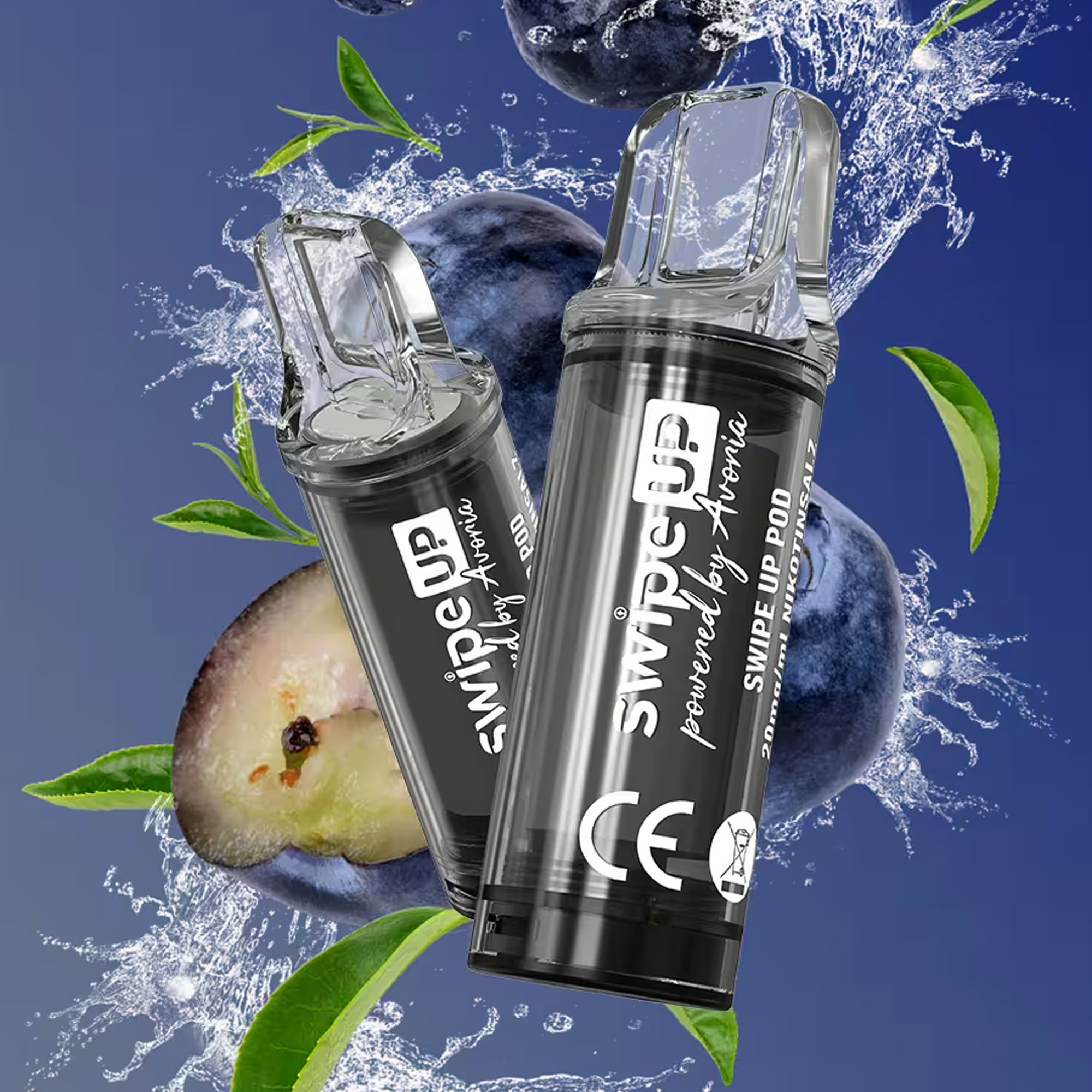 Swipe Up E-Liquid Prefilled Pods Blaubeere von Avoria kaufen 1