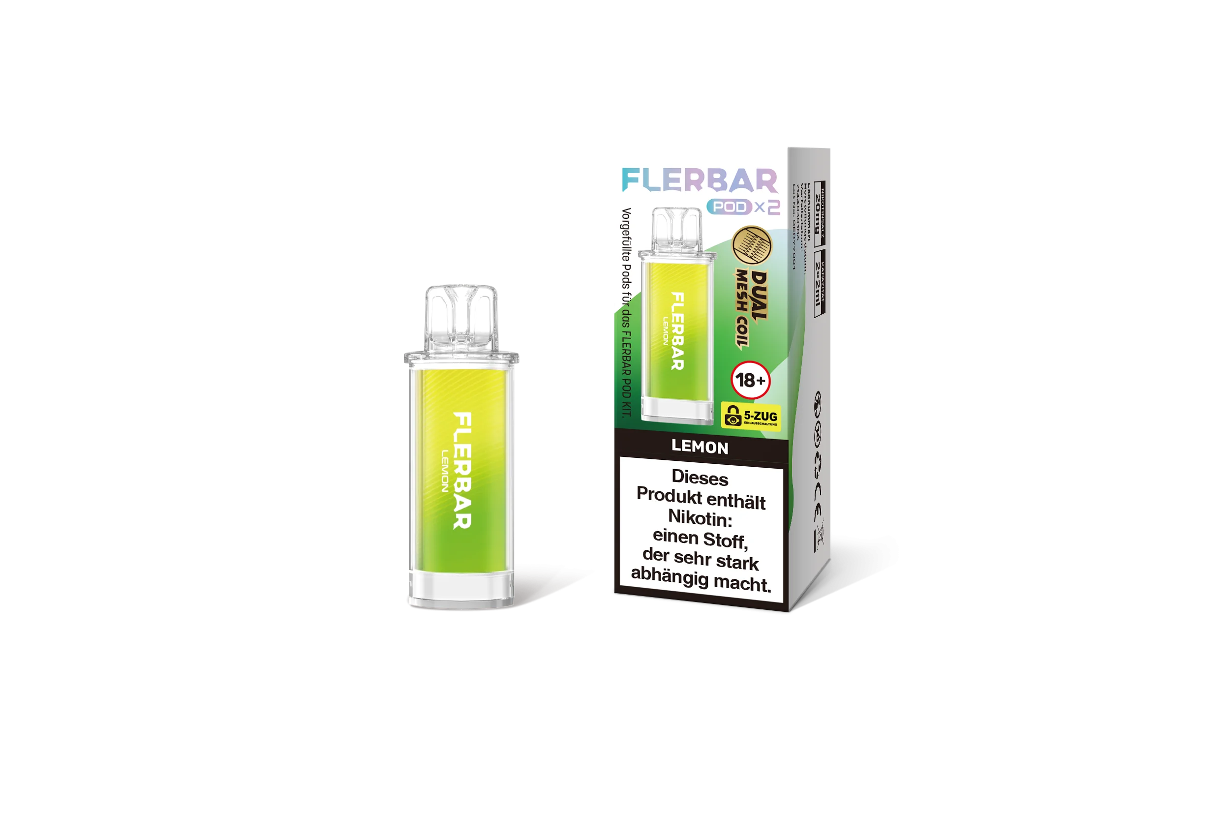 Flerbar Prefilled Pod Lemon 20 mg | Günstig online 2