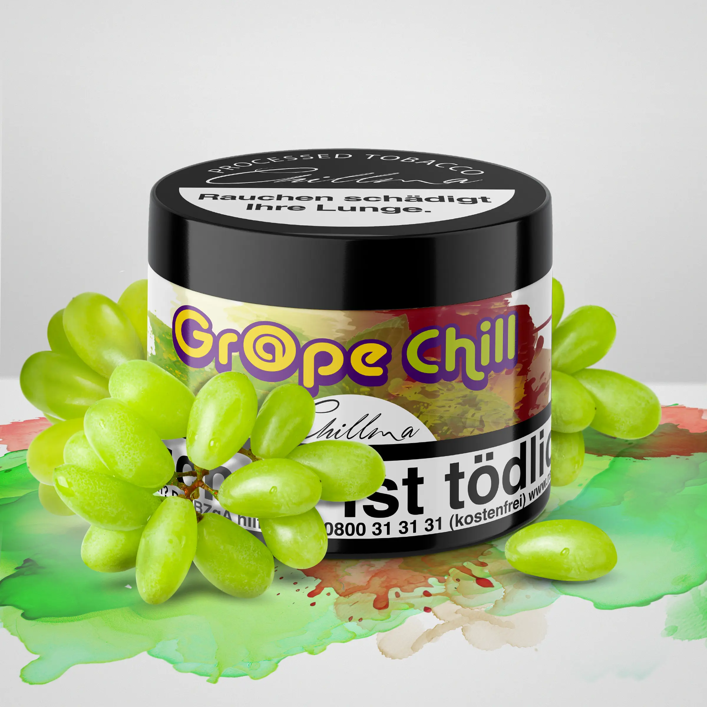 Chillma Dry Base mit Aroma Gr@pe Chill 70g | Online bestellen 1