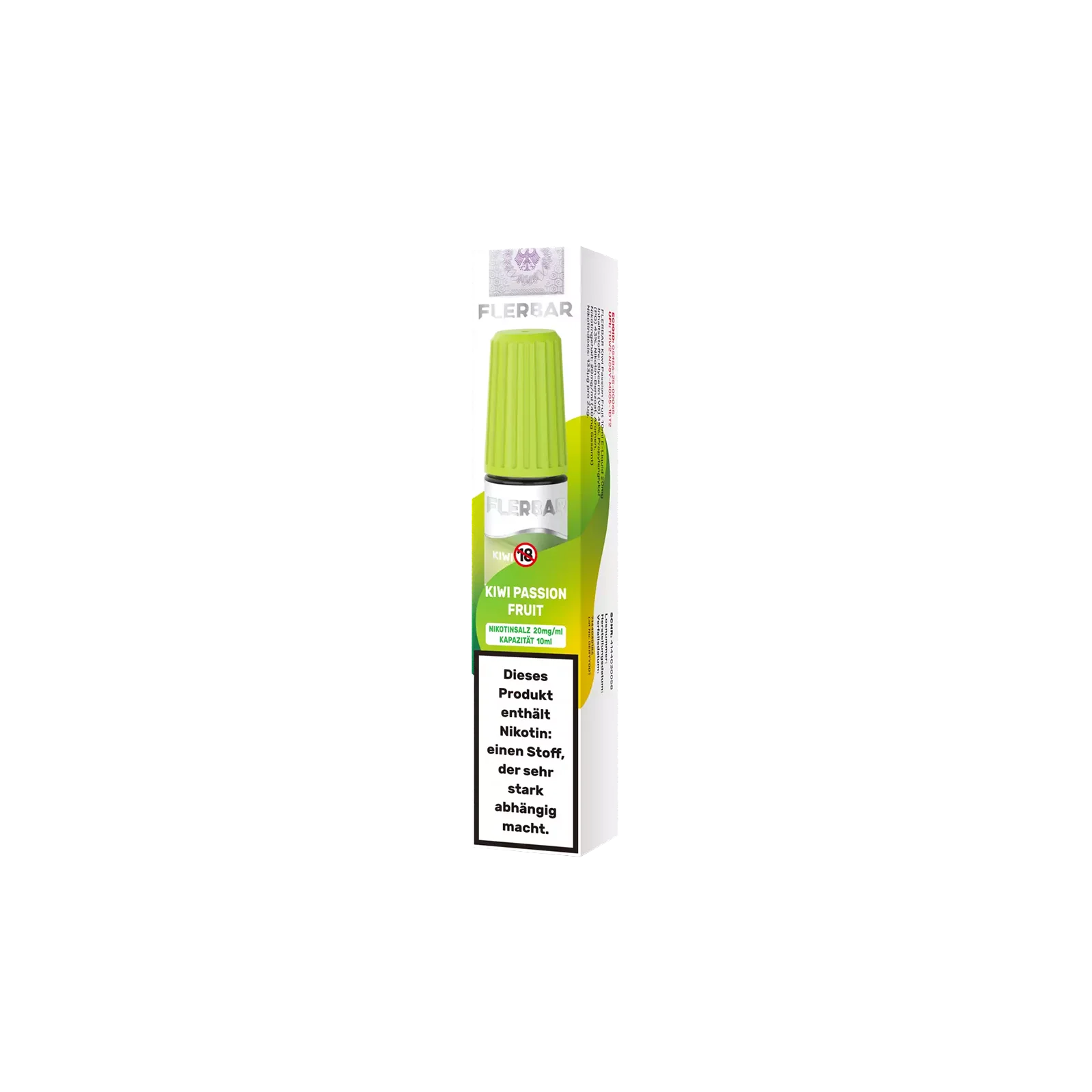 Flerbar - E-Liquid - Nicotine salt - Kiwi Passionfruit - 10 ml - 20 mg