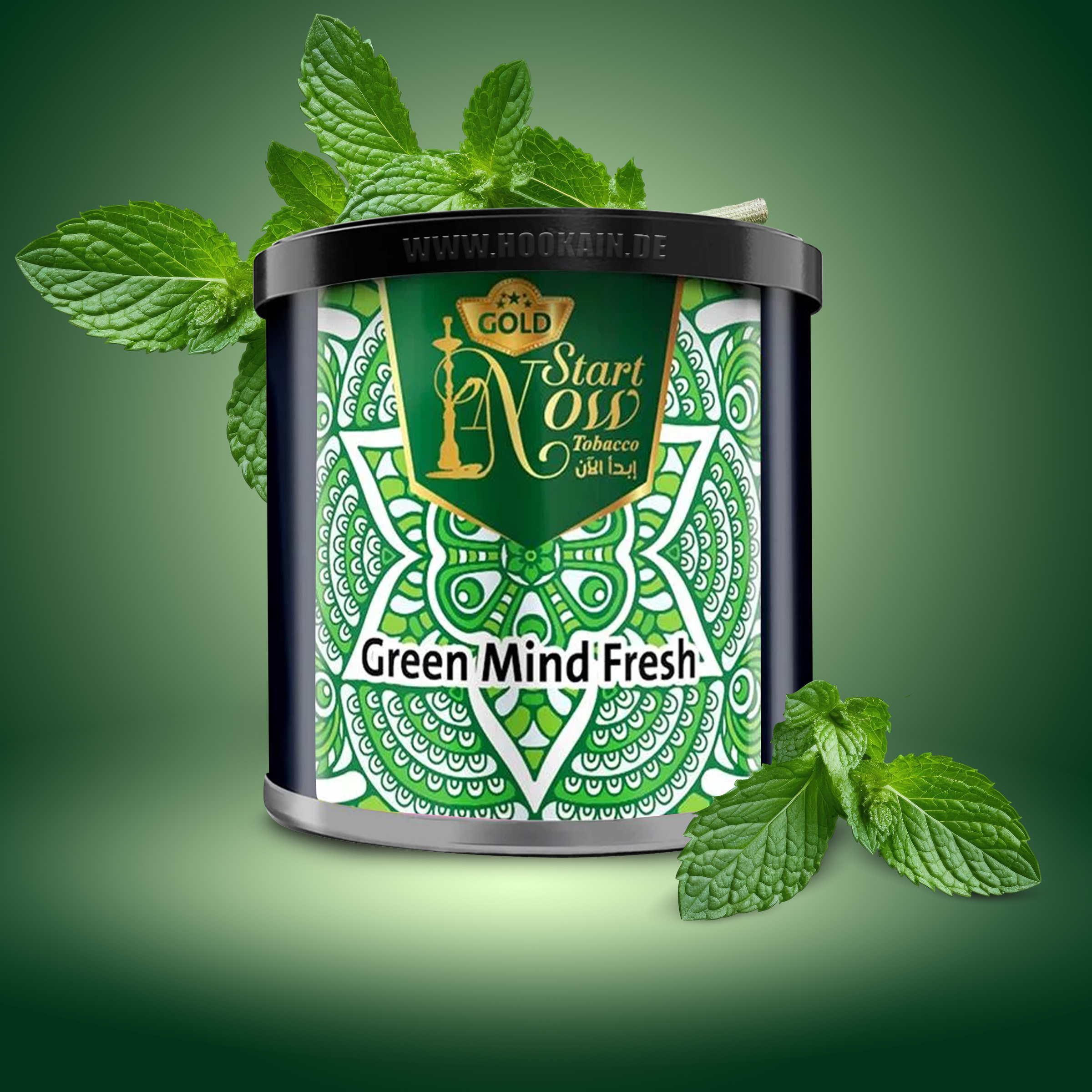 Start Now ShishaTabak Green Mind Fresh in 200 g | Günstig Online bestellen 1