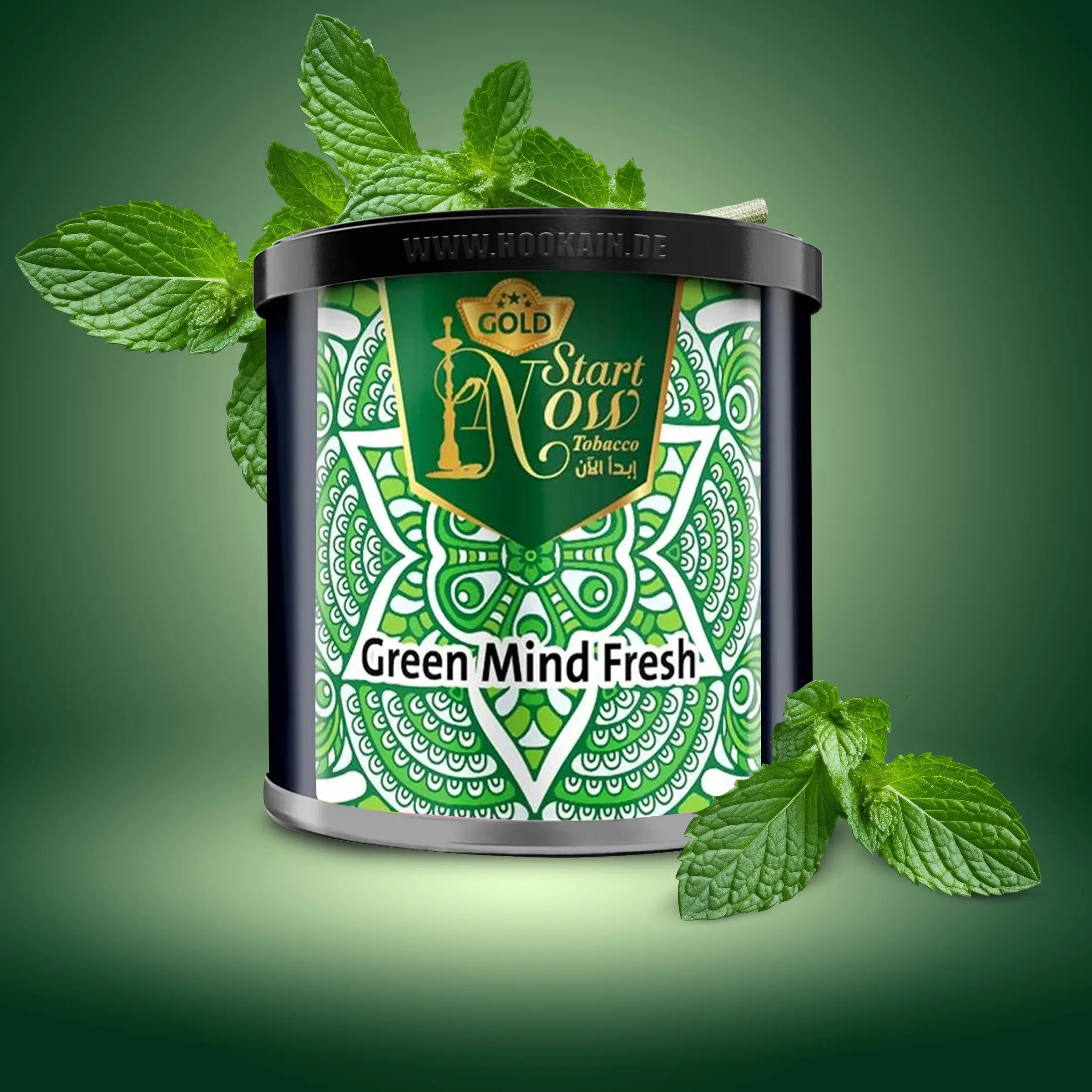 Start Now ShishaTabak Green Mind Fresh in 200 g | Günstig Online bestellen 1
