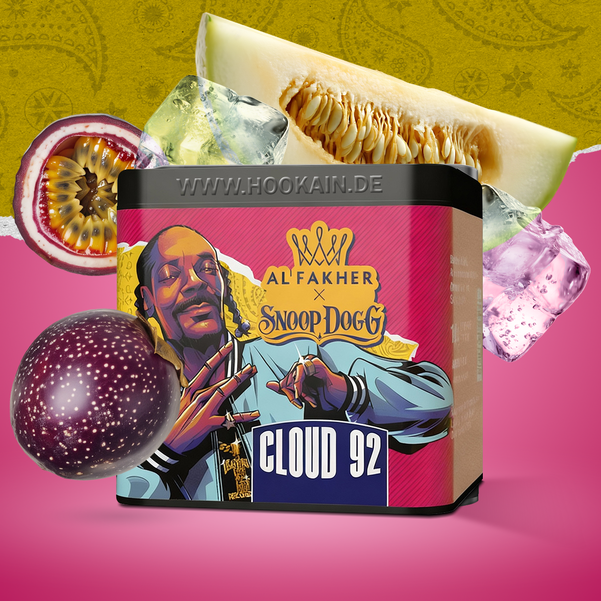 Al Fakher x Snoop Dogg Cloud 92 180 g Shisha-Tabak 1