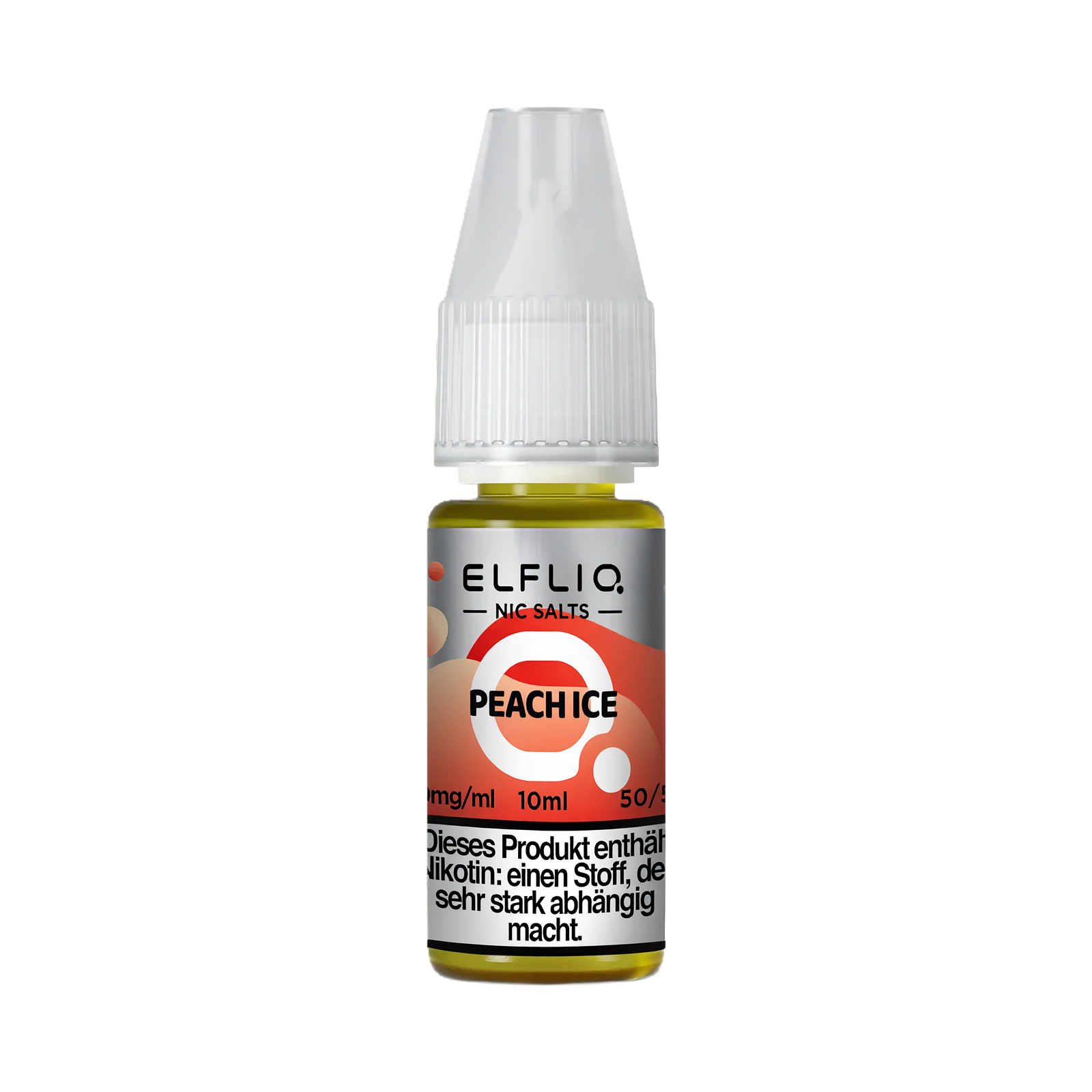 Elf Bar - ElfliQ - E-Liquid - Nicotine Salt - Peach Ice - 20 mg