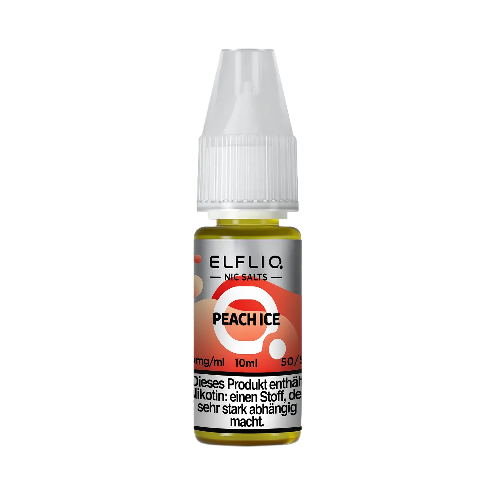 Elf Bar - ElfliQ - E-Liquid - Nicotine Salt - Peach Ice - 20 mg