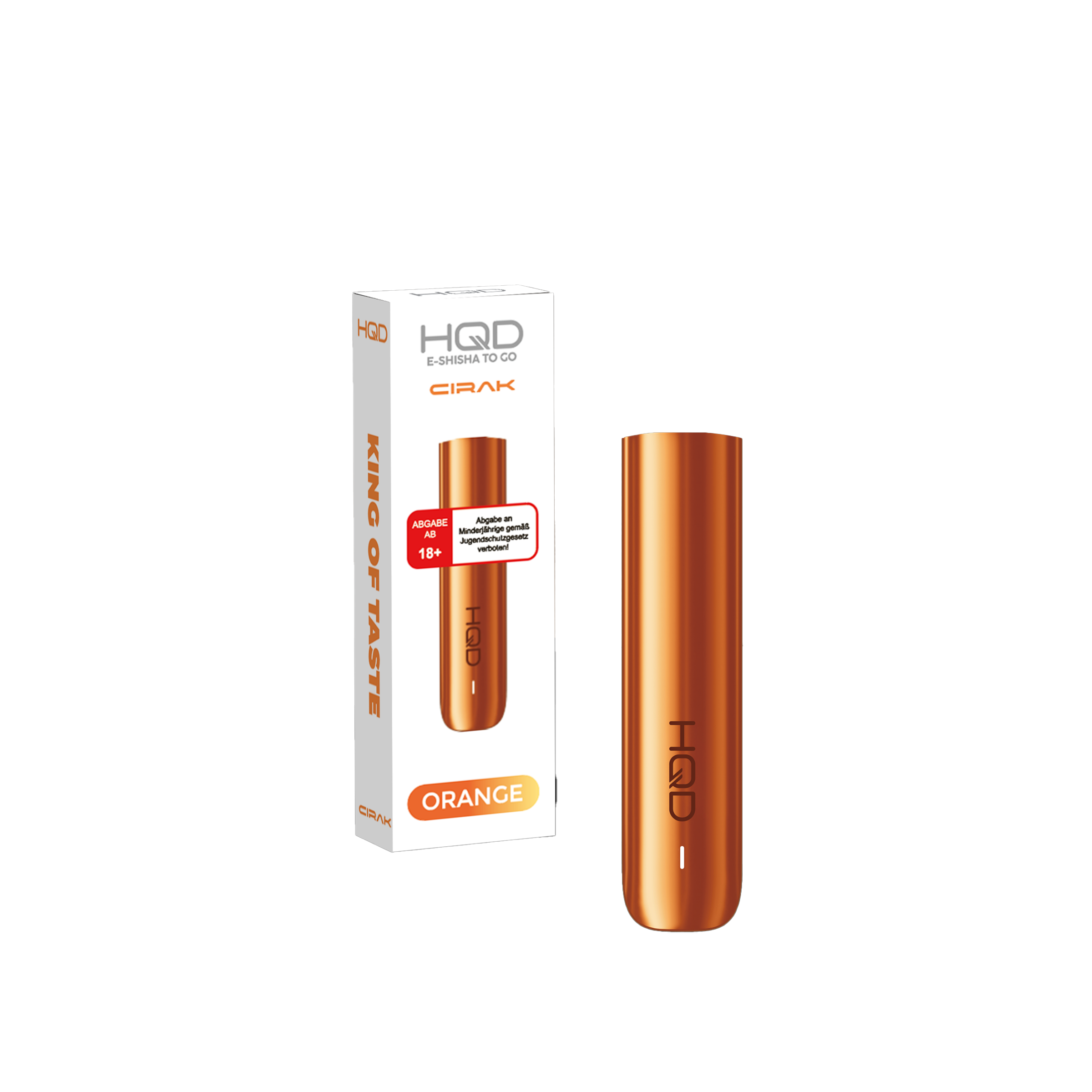HQD - Cirak - Basisger&auml;t - Orange | Prefilled Pod System g&uuml;nstig kaufen1