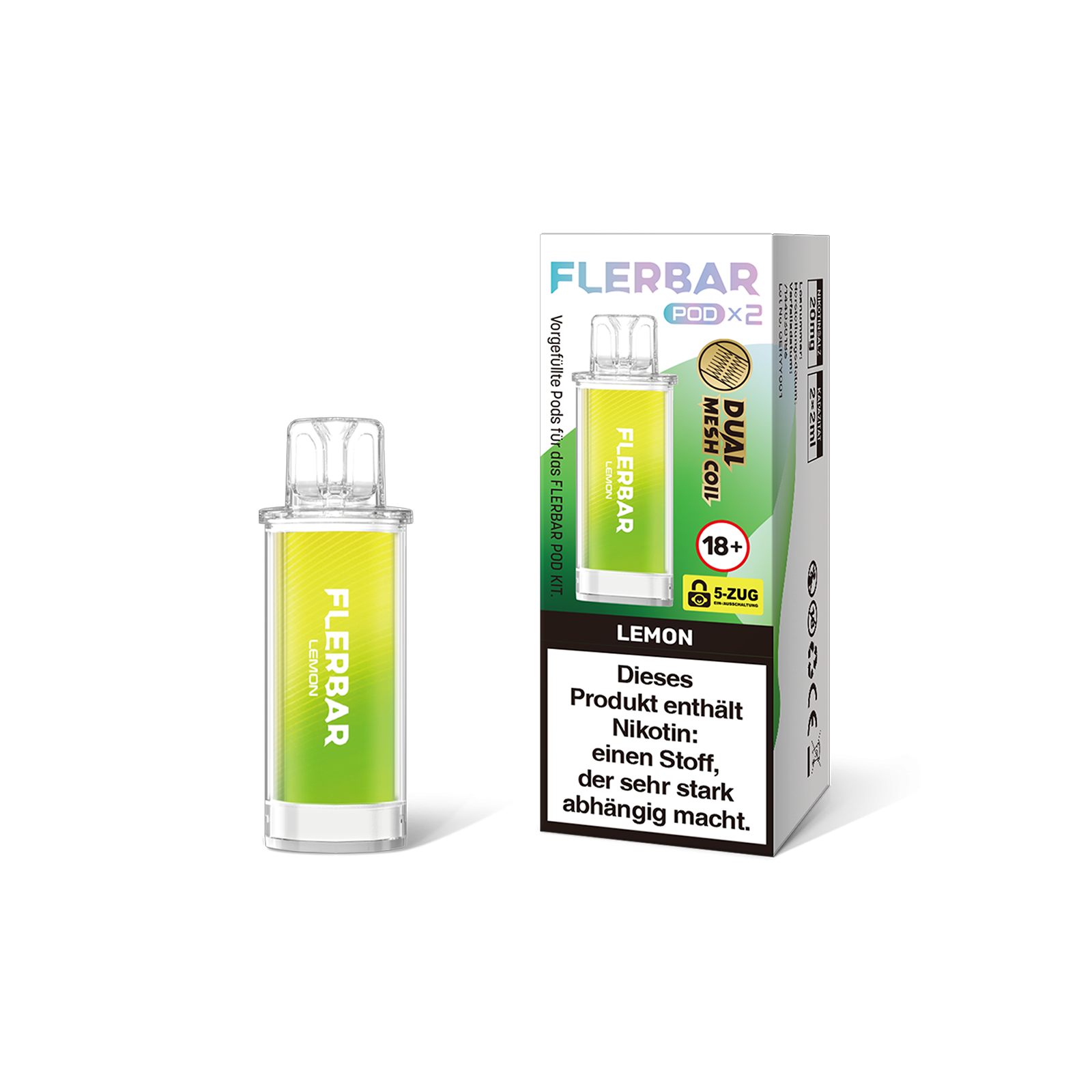 Flerbar - Prefilled Pod - Lemon