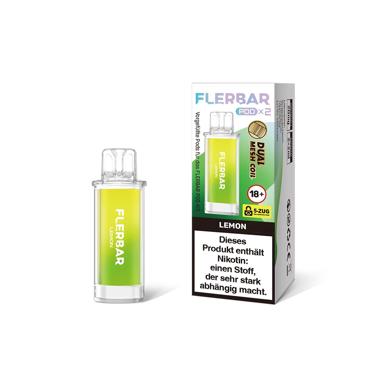 Flerbar - Prefilled Pod - Lemon