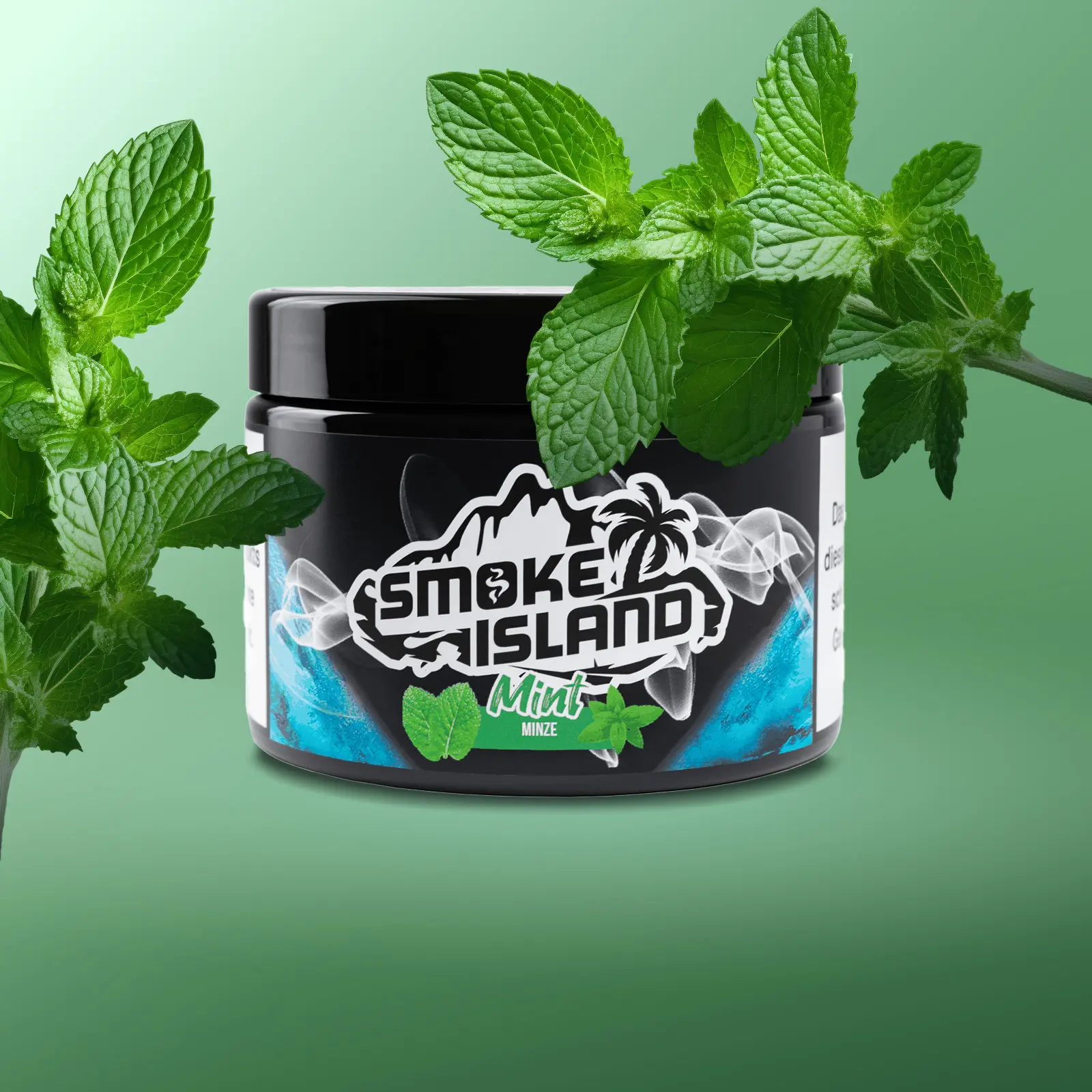 Smoke Island - nikotinfrei - Mint - 200 g  1