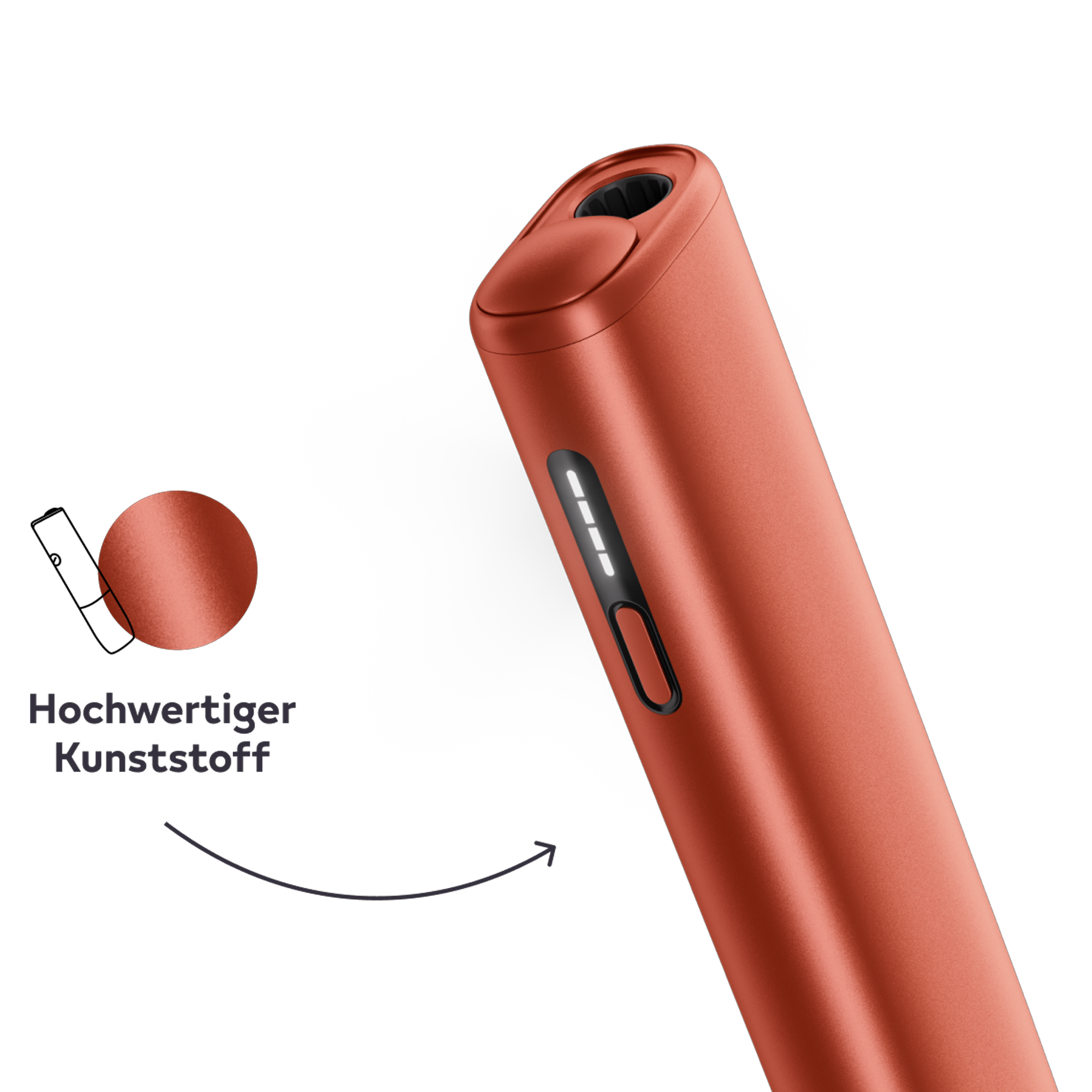 IQOS ILUMA i ONE KIT Vivid Terracotta - Tabakerhitzer ohne Reinigung 2