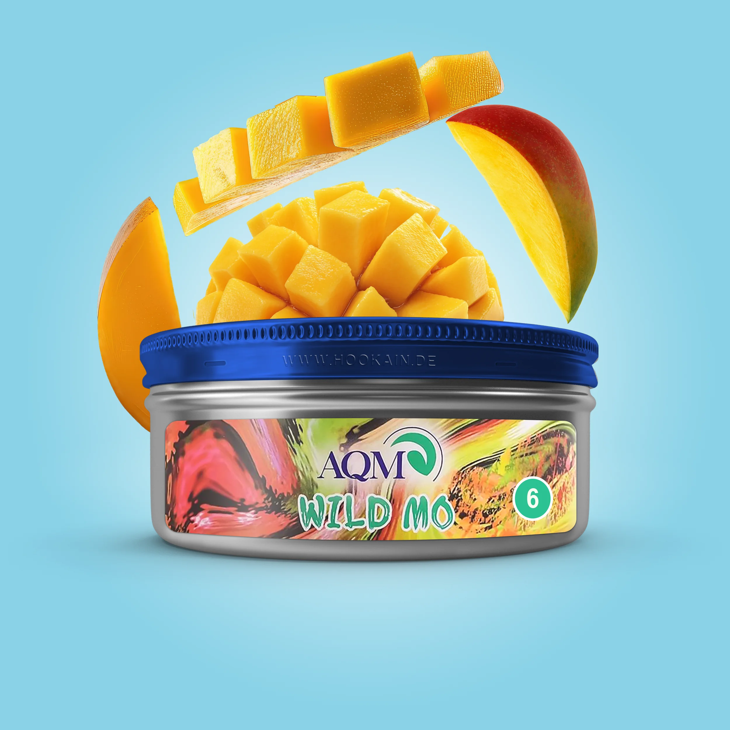 Aqua Mentha Wild Mo 200g – Alle Sorten verfügbar im Hookain Onlineshop 1