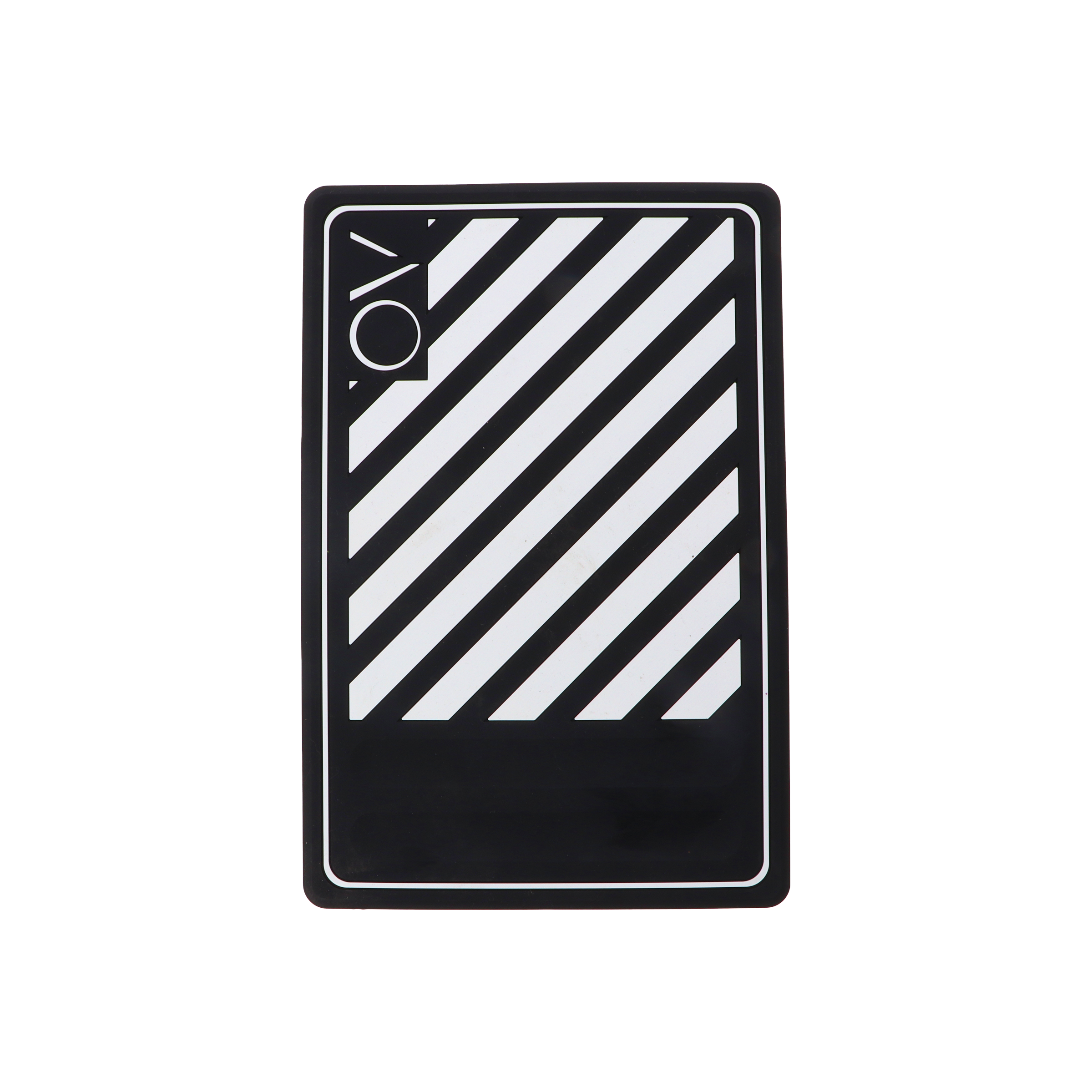 Ao - Silicone Bowl Mat - Zebra - White