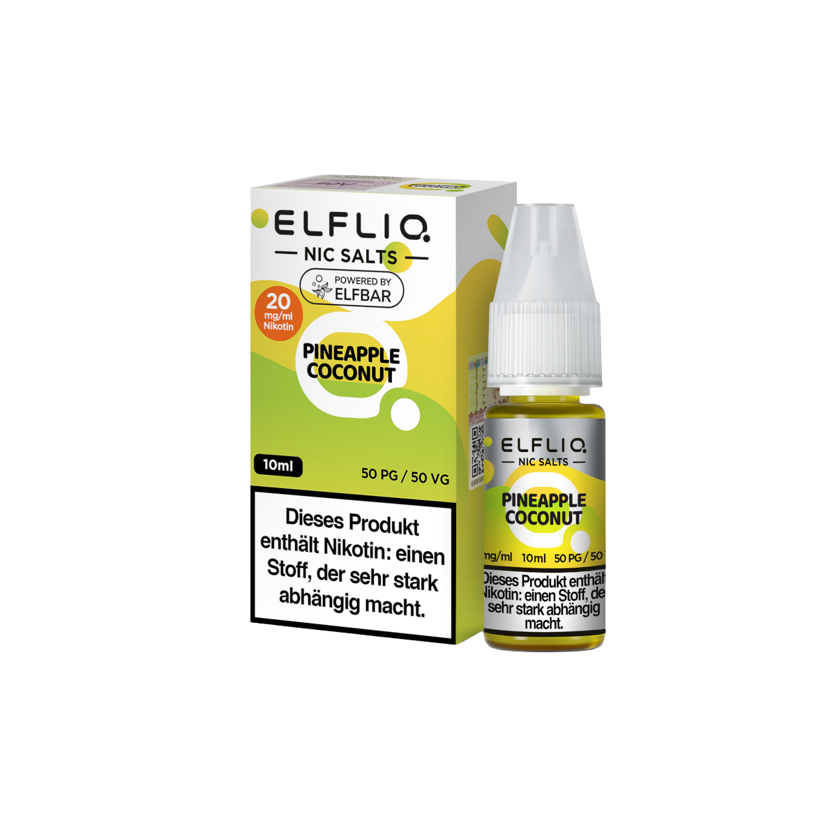 Elf Bar - ElfliQ - E-Liquid - Nikotinsalz - Pineapple Coconut - 20 mg1-