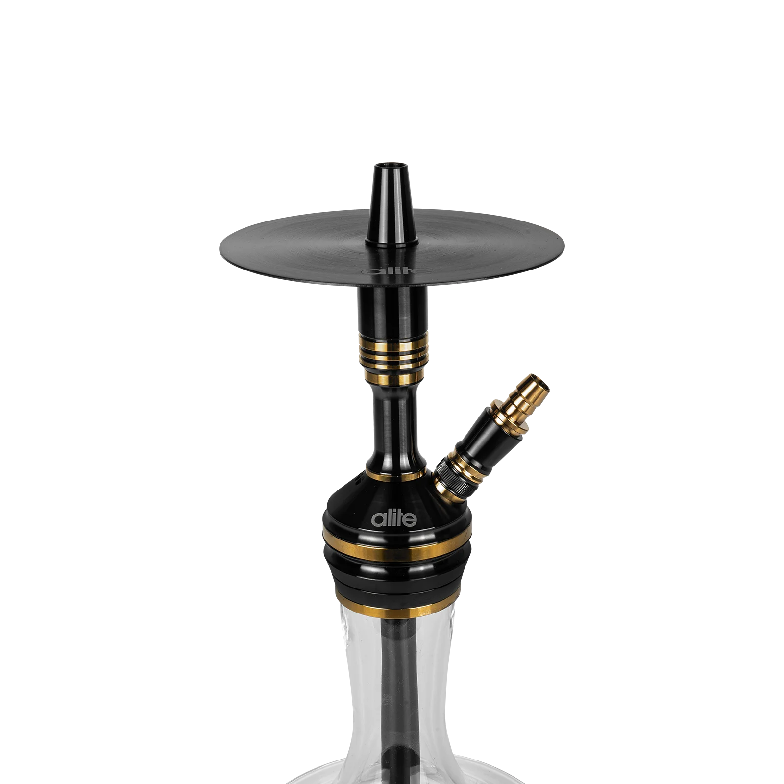 Alite Bash Mini Lounge Black/Gold: Kompakte Edelstahl-Shisha 4