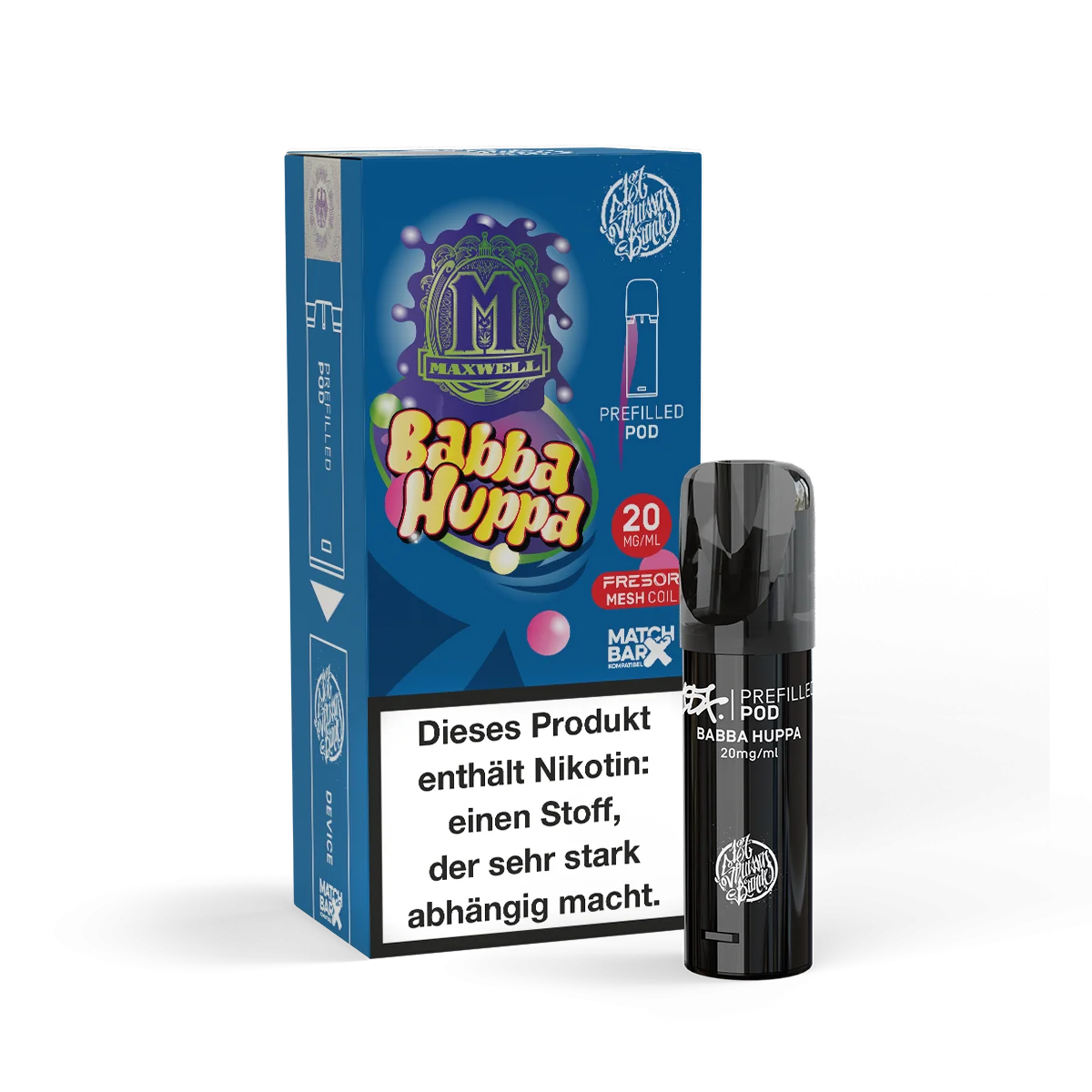 187 Pod Babba Huppa - Neuer Prefilled Pod | Online kaufen 2