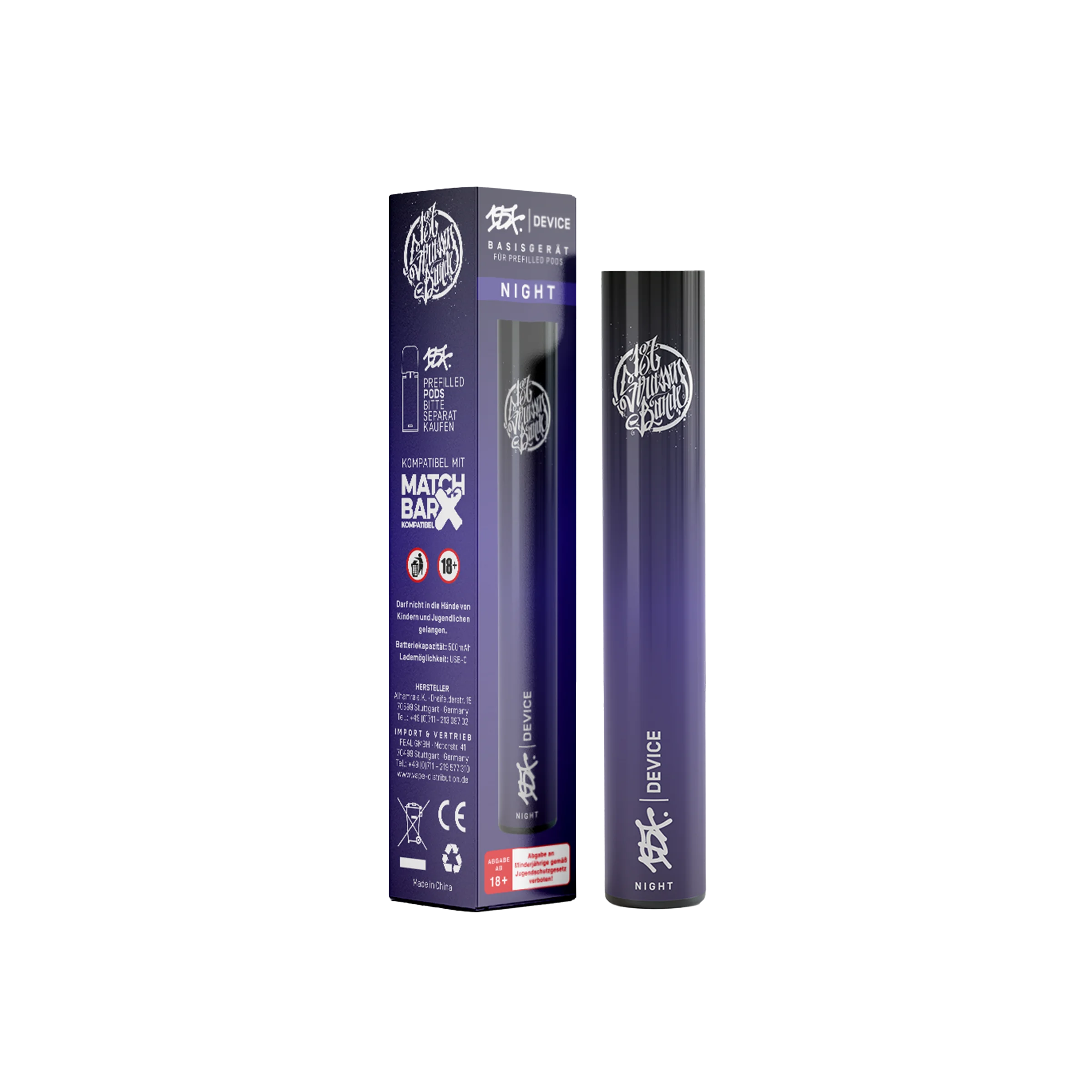 187 Device Night - Basisger&auml;t f&uuml;r Prefilled Pod | Online kaufen 2