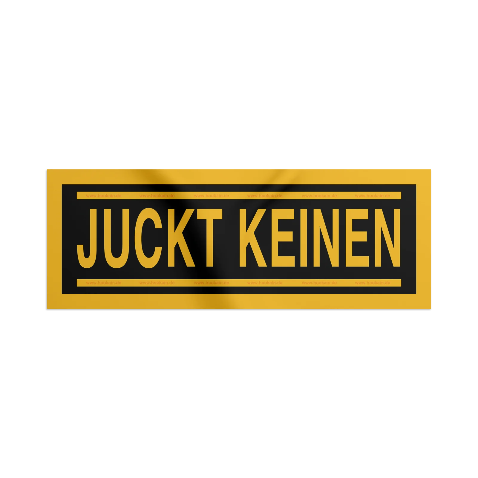 Hookain - Sticker -  Juckt Keinen - Lustige Party Aufkleber - 14.8 x 5 cm