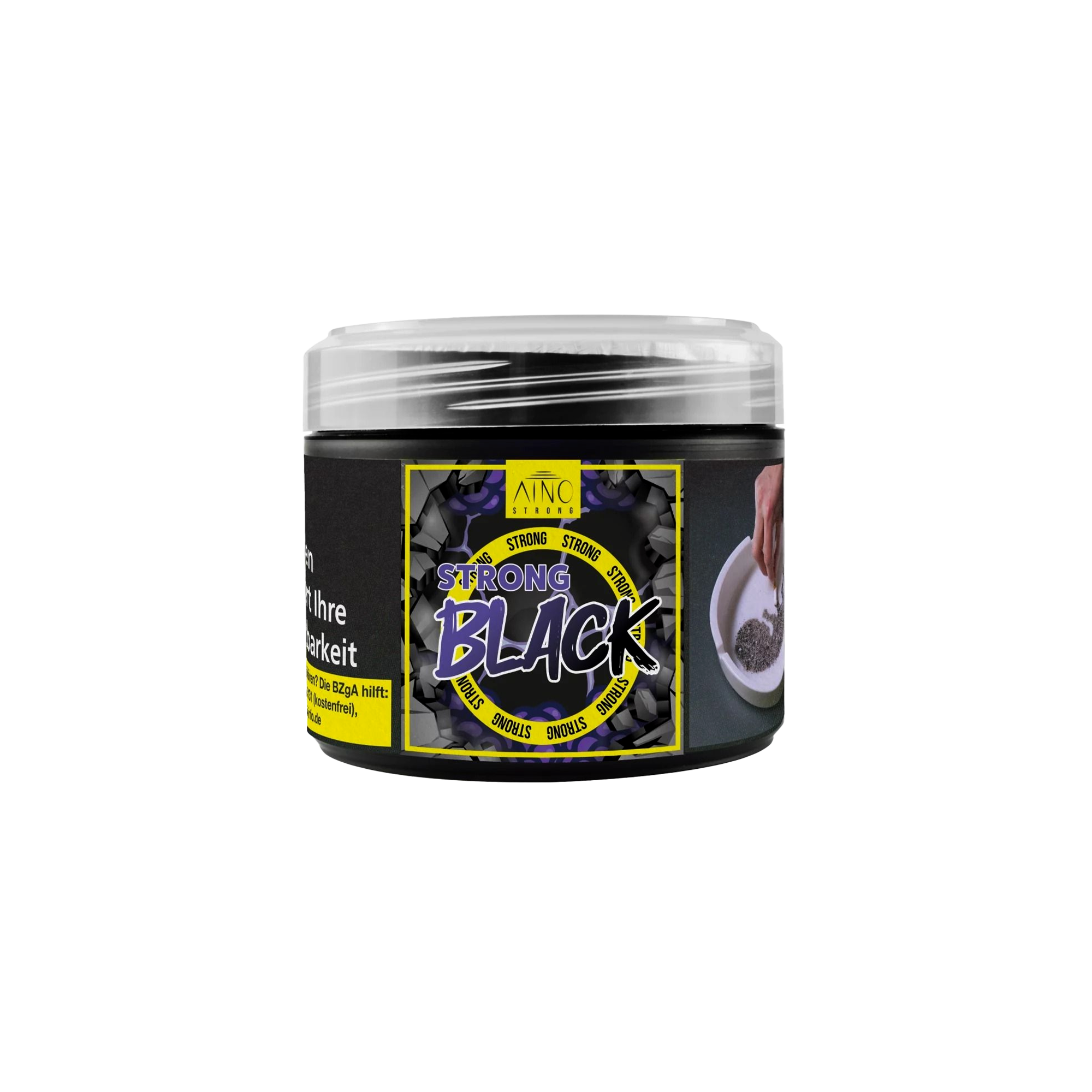 Aino Strong Tobacco Black 200 g Burley Shisha Tabak günstig kaufen 1