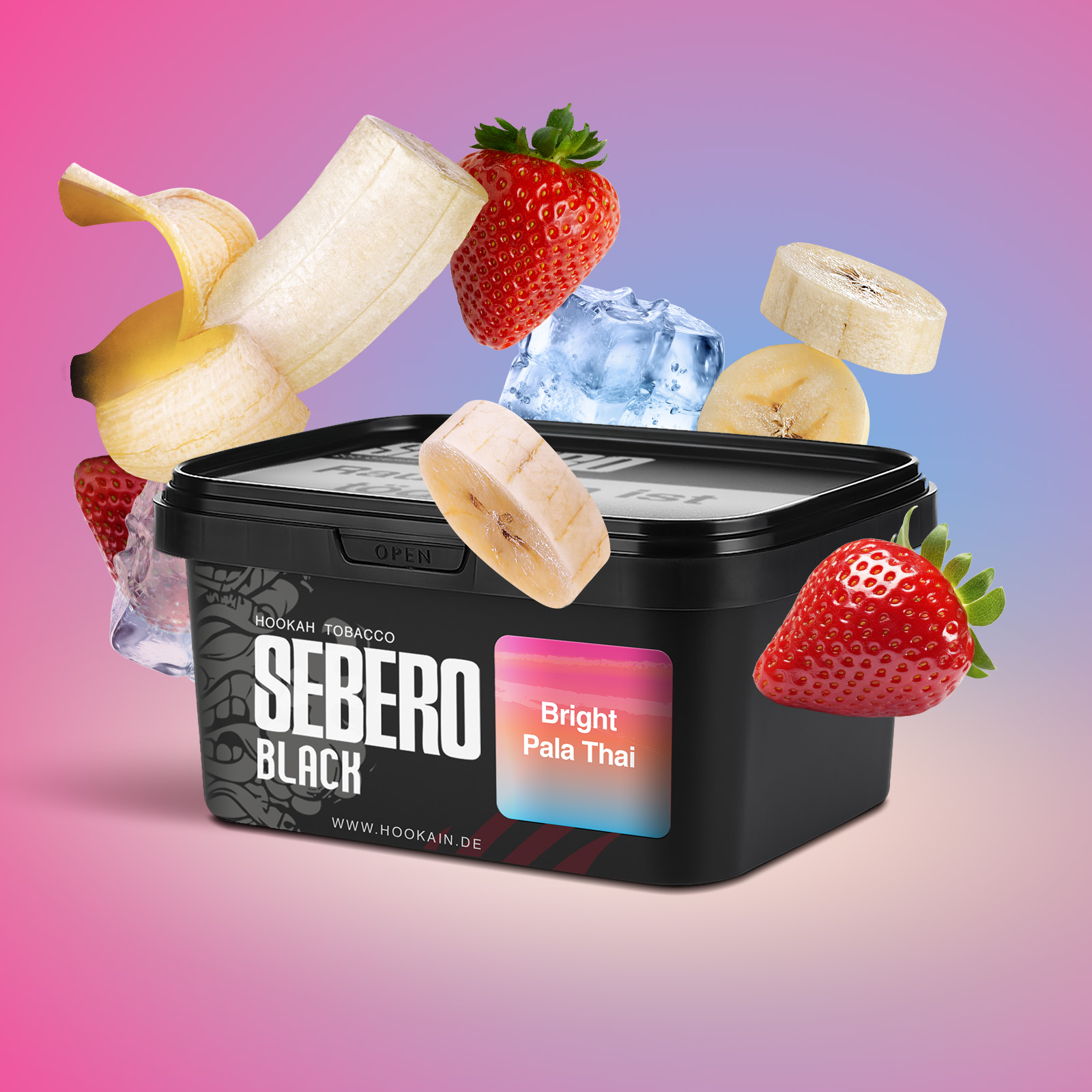 Sebero Black Bright Pala Thai 200 g - Burley-Tabak aus Russland 1