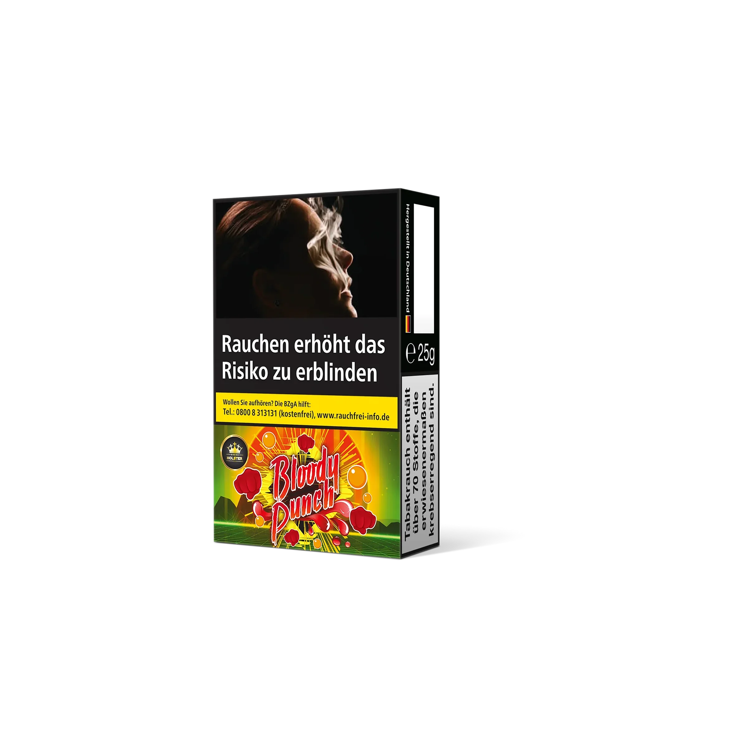 Holster Bloody Punch 25g  Shishatabak Online bestellen