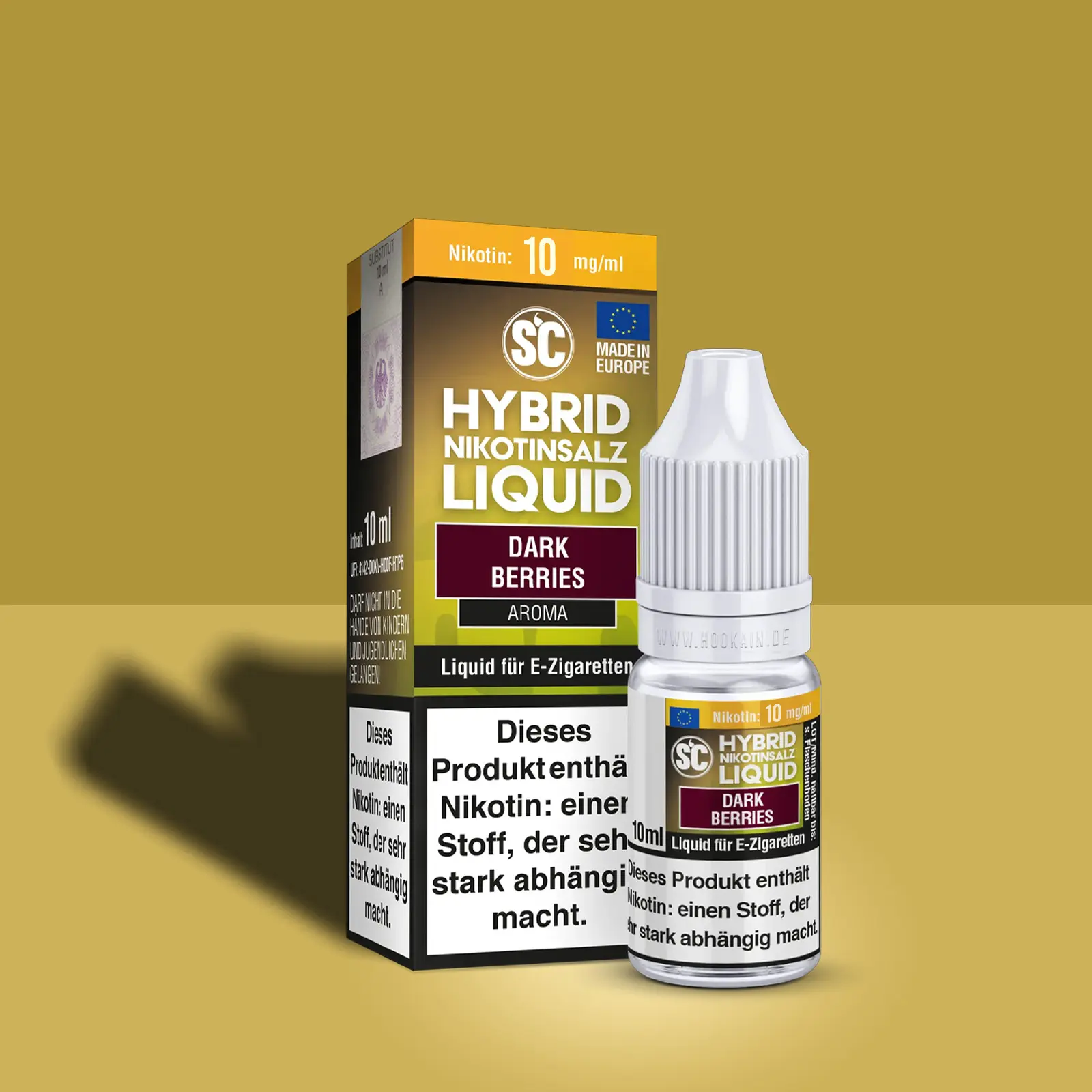 SC - E-Liquid - Hybrid Nikotinsalz - Dark Berries - 10 ml - 10 mg 1