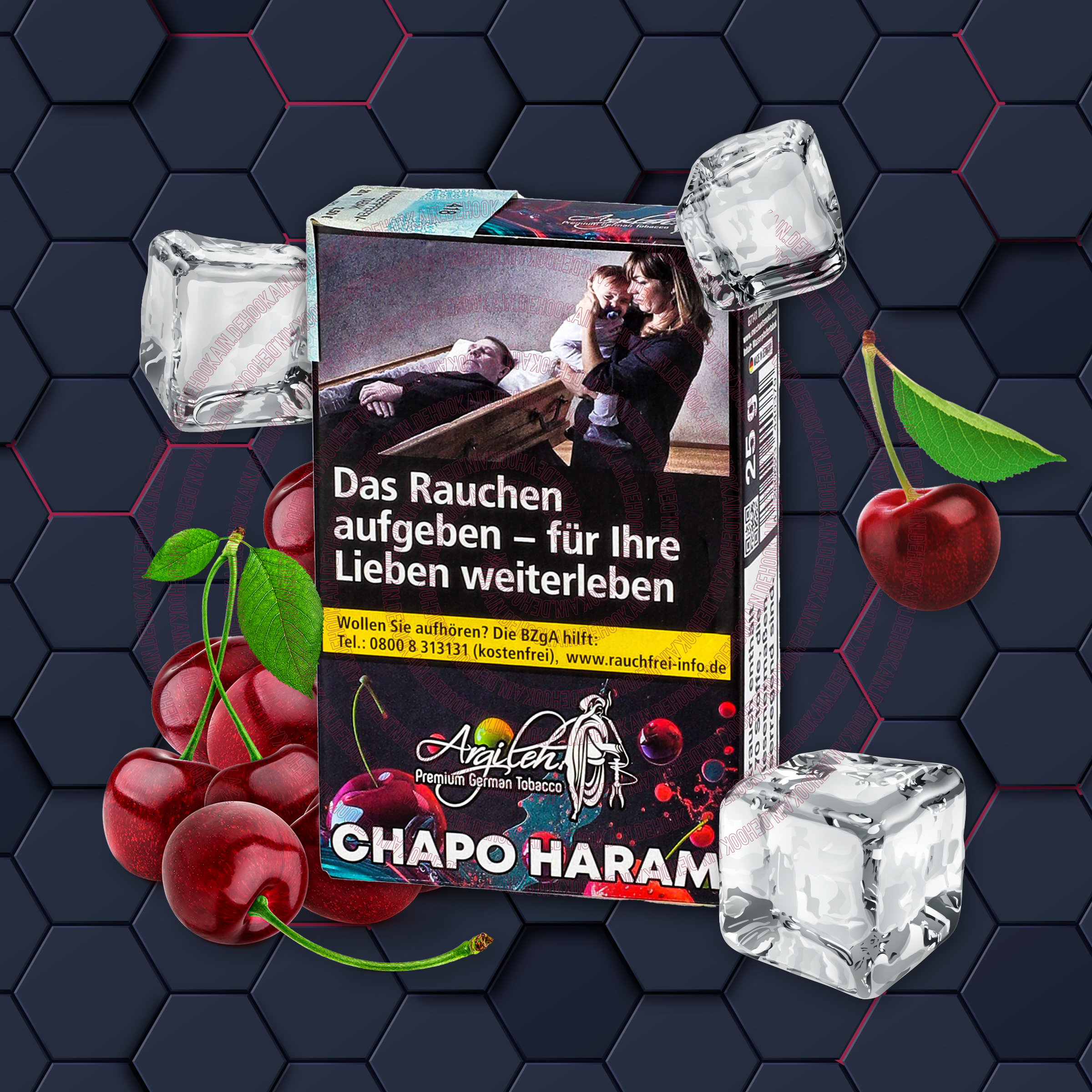 Argileh - Chapo Haram - 20 g | Alle neuen Tabak Sorten g&uuml;nstig online kaufen - Hookain Shisha-Onlineshop-1