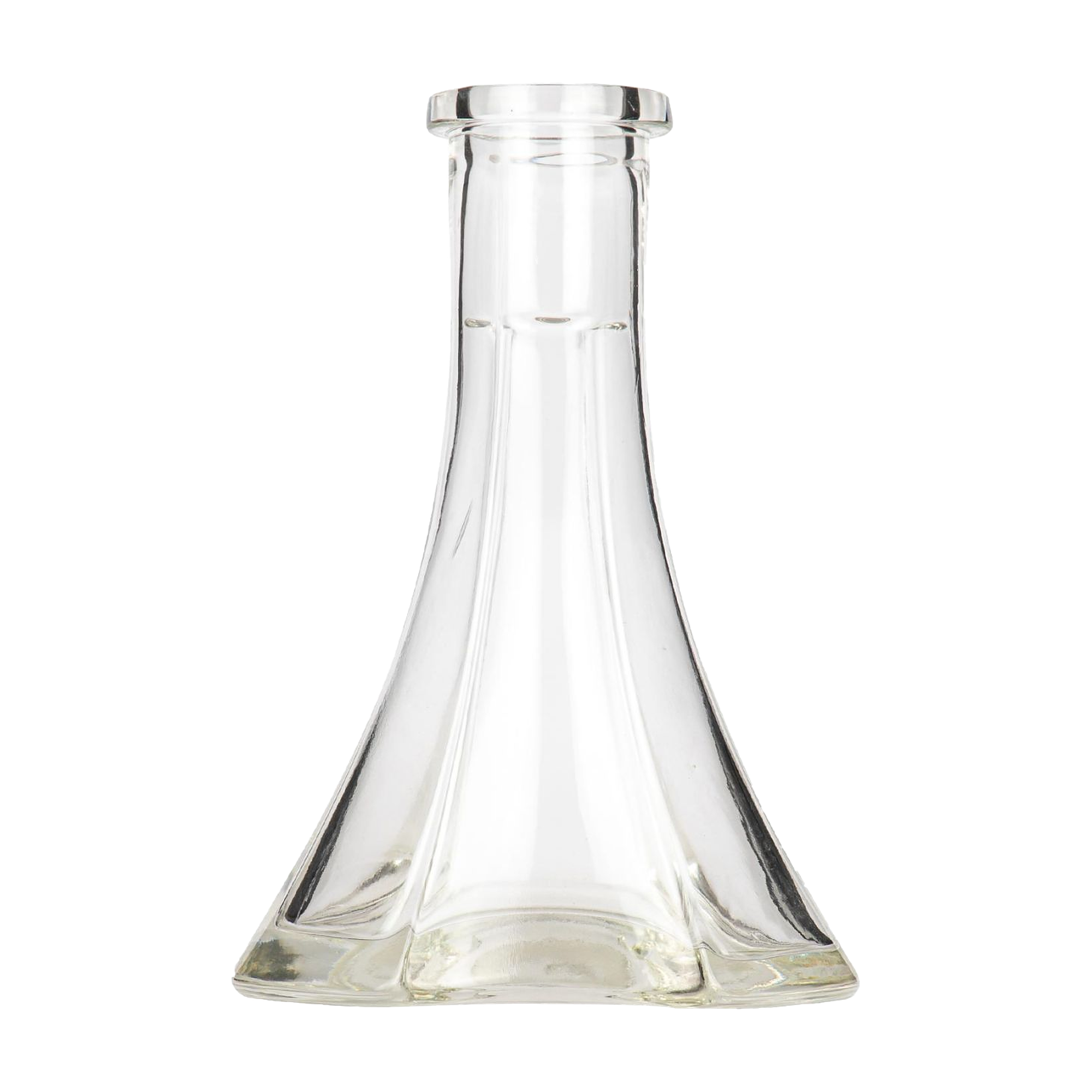 Moze Neo Lux Clear: klare Steckbowl ohne Schliff, nach unten weit ausgestellt