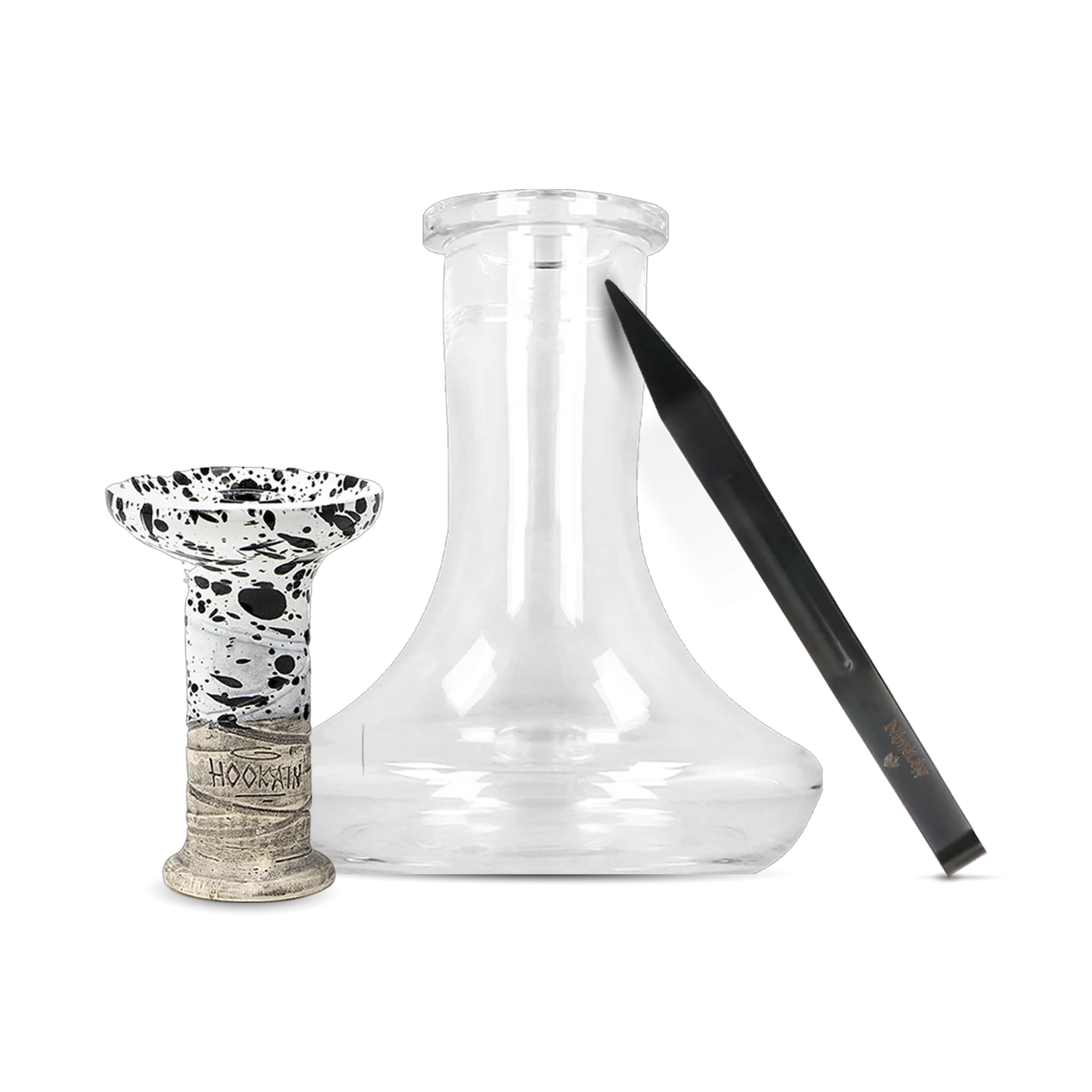 Bundle - Shisha Bowl mit Shisha Kopf und Zange 2