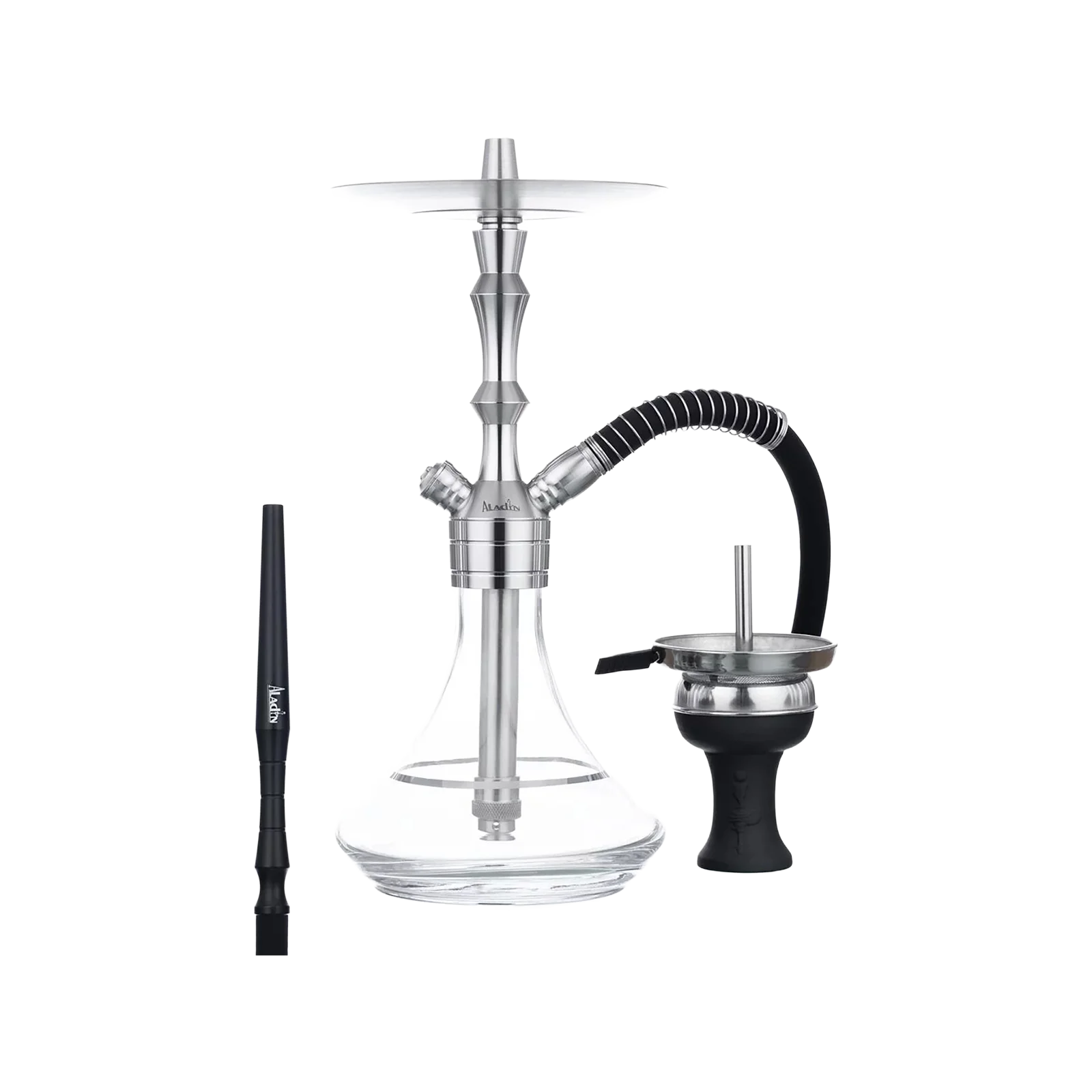 Aladin MVP 360 Clear Ring – 36 cm Edelstahl Shisha 1