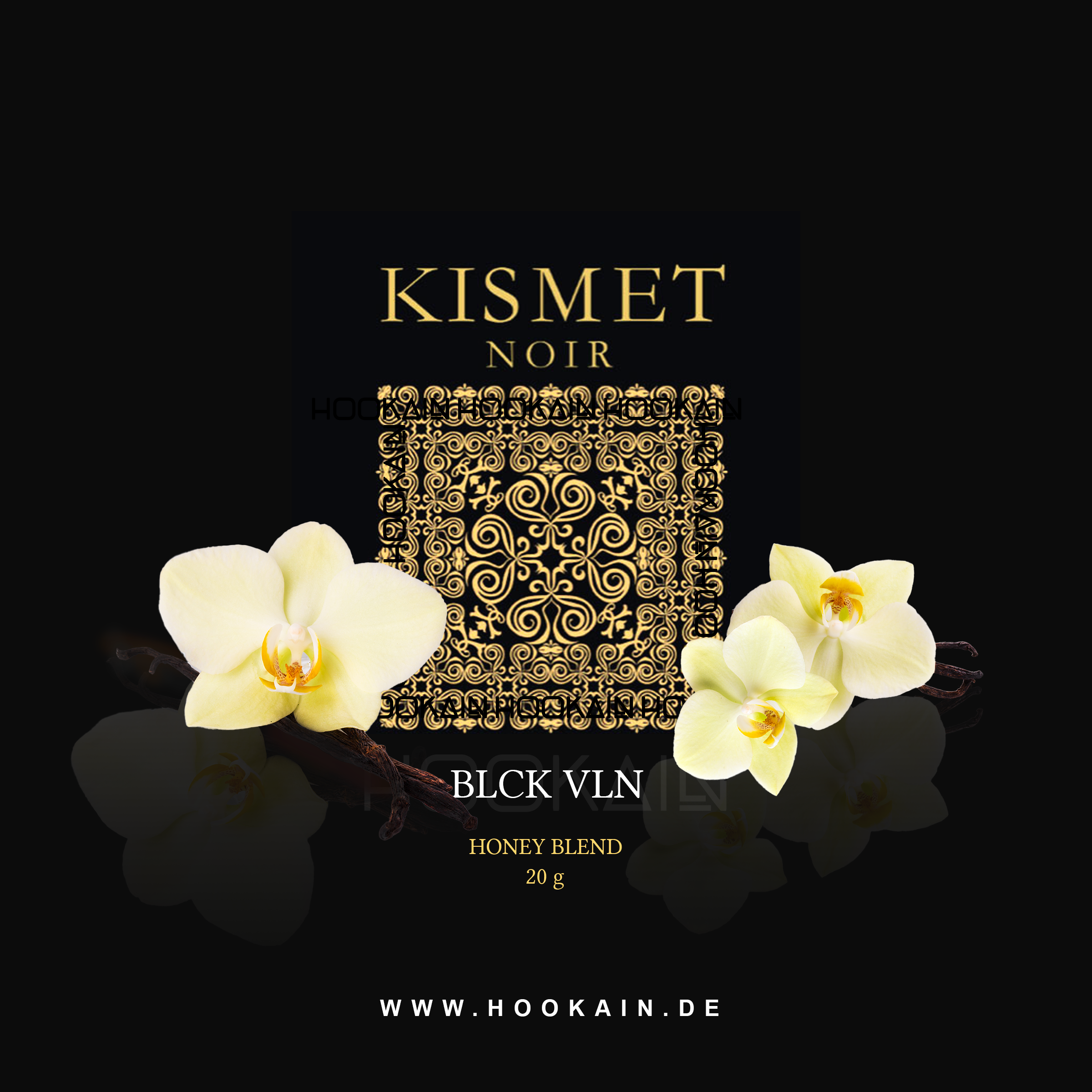 Kismet - BLACK VANILLA - 20 g | Shishatabak Online kaufen