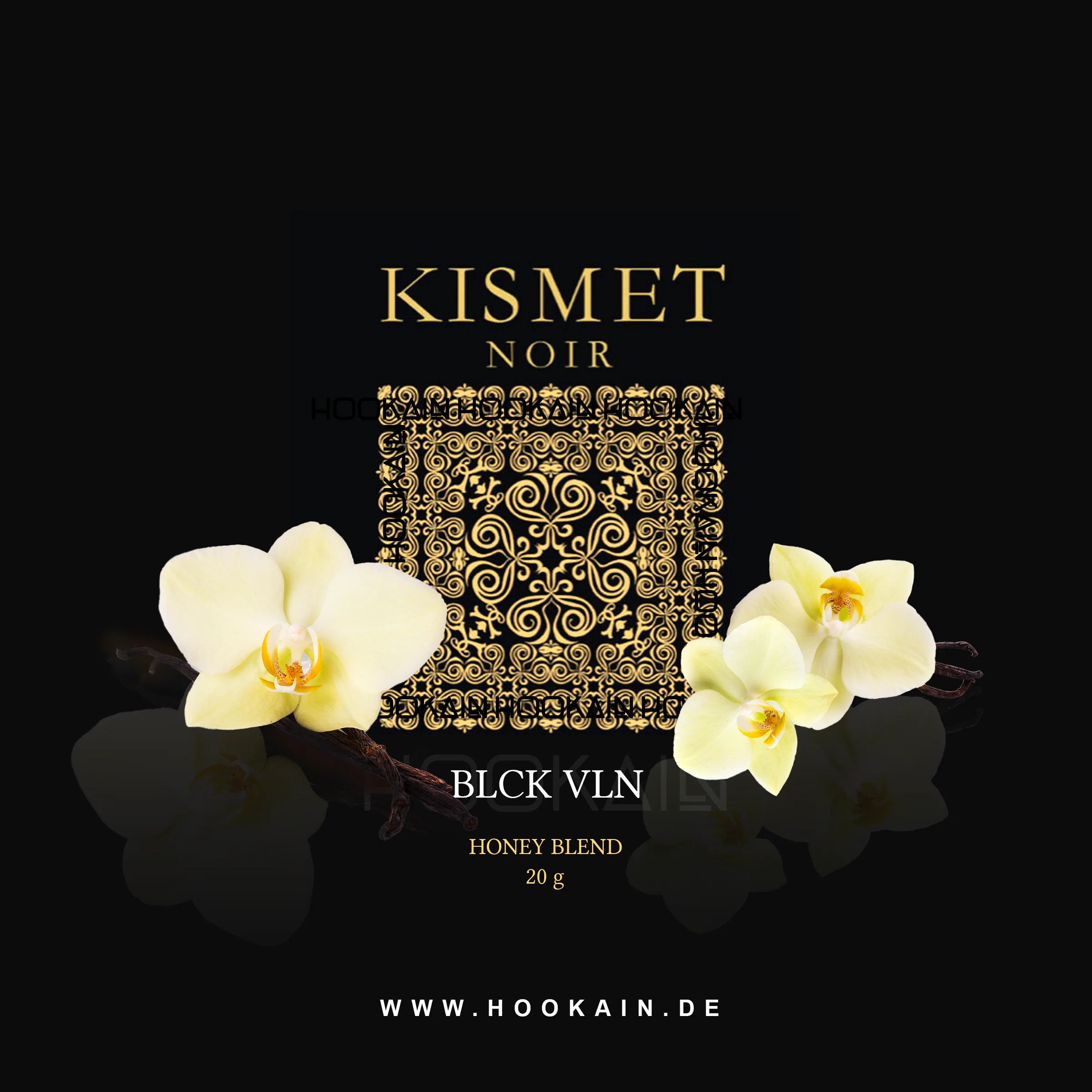 Kismet - BLACK VANILLA - 20 g  | Shishatabak Online kaufen