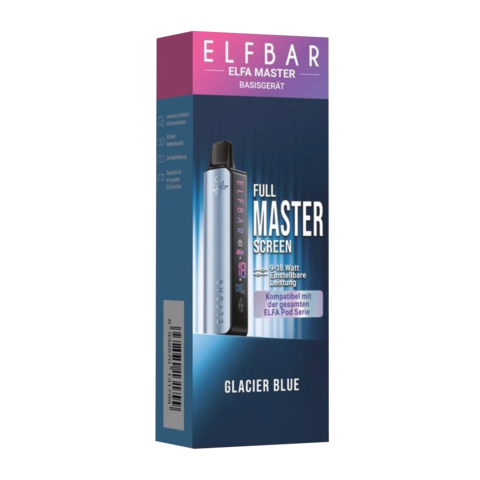 Elf Bar - ELFA - Master - Basisgerät - Glacier Blue 3 Elf Bar - ELFA - Master - Basisgerät - Glacier Blue 3