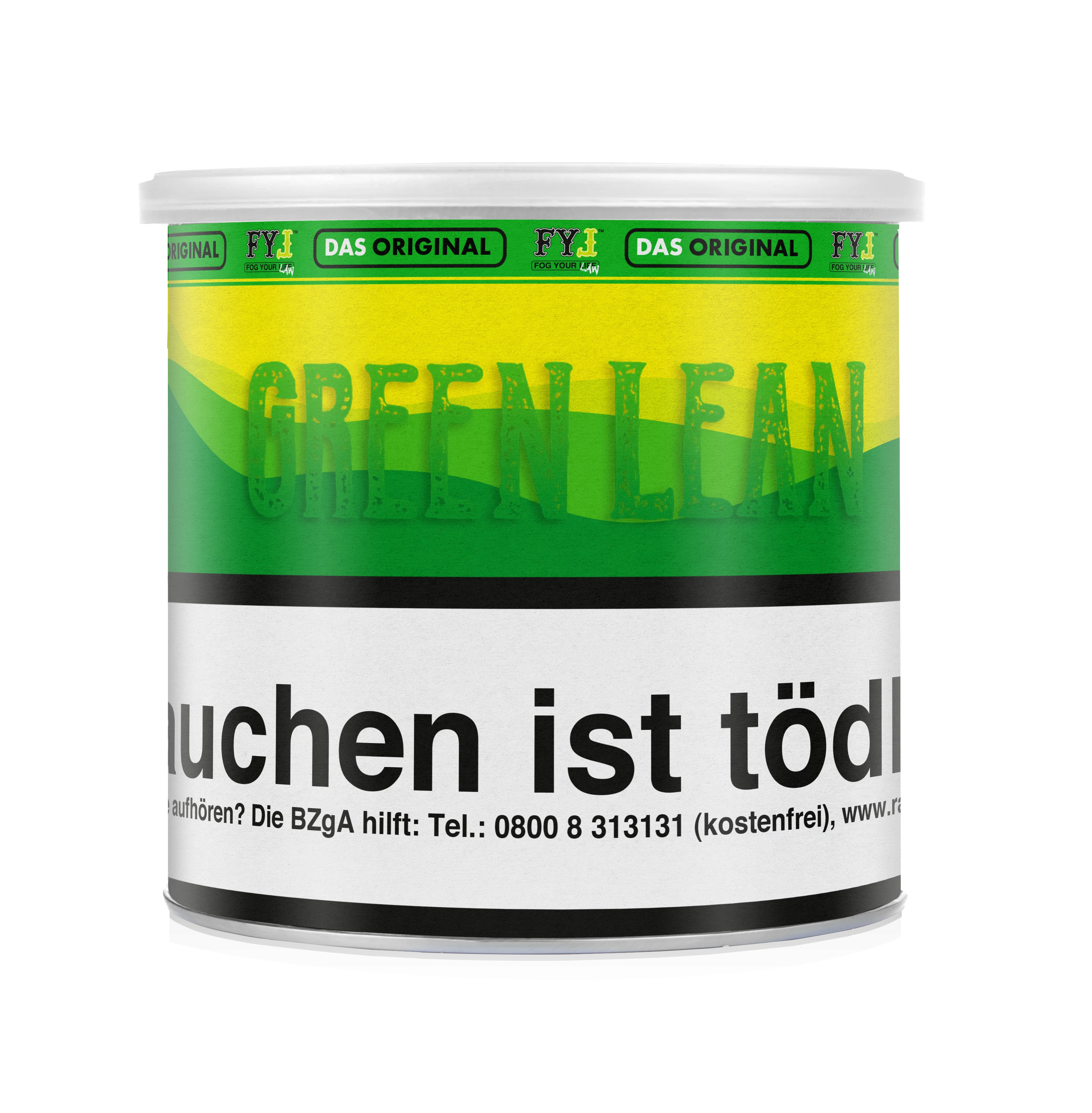 Fog Your Law - Green Lean - Dry Base Pfeifentabak - 70 g1