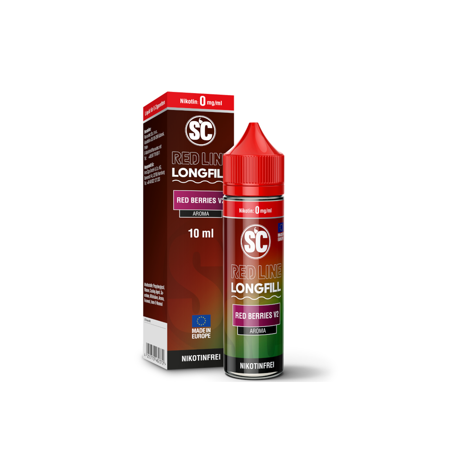 SC - Red Line - Longfill - Red Berries - 10 ml1