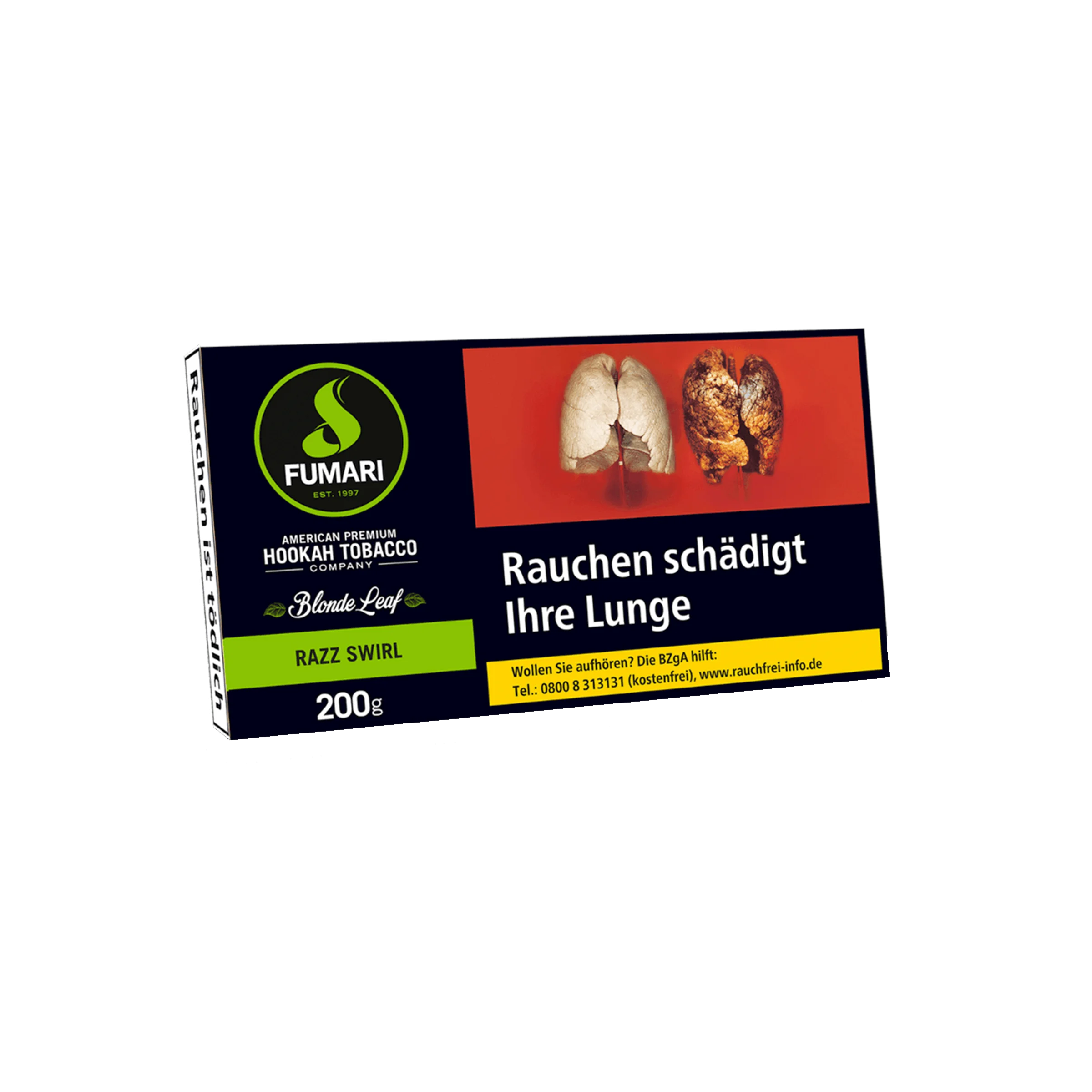 Fumari Razz Swirl 200 g Shisha-Tabak | Tabaksorten aus den USA kaufen 1