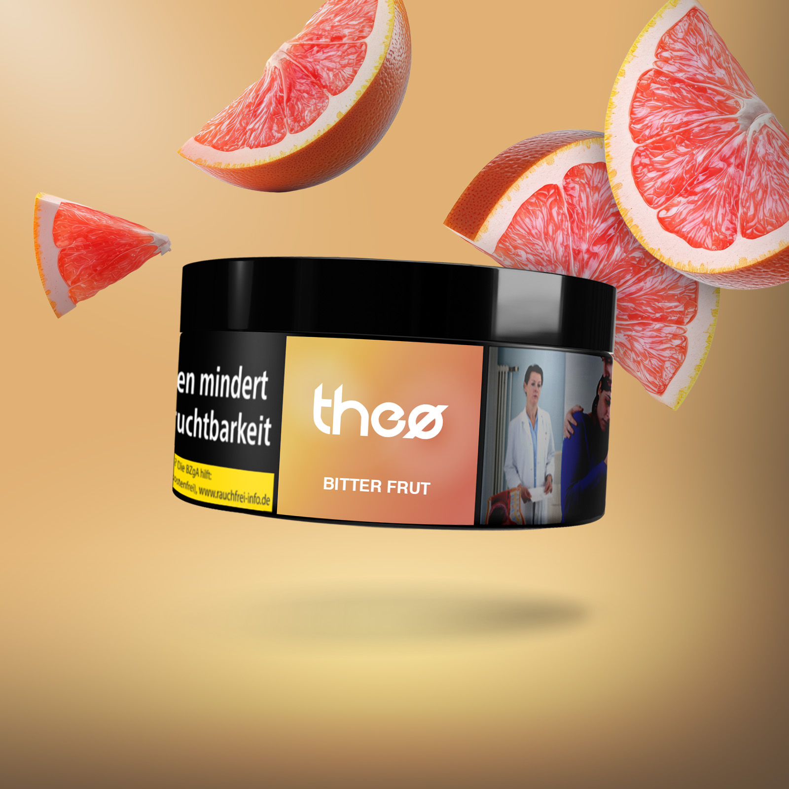 Theo Tobacco - Bitter Frut - 200 g 1