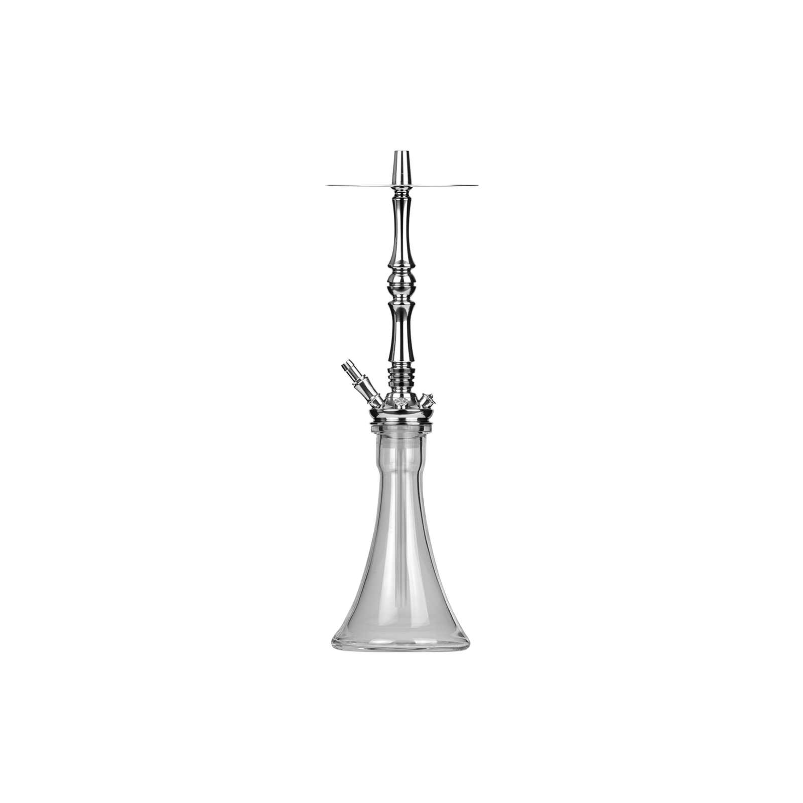 Moze Tradi Silver L Shisha Set – Edelstahl & Steckbowl