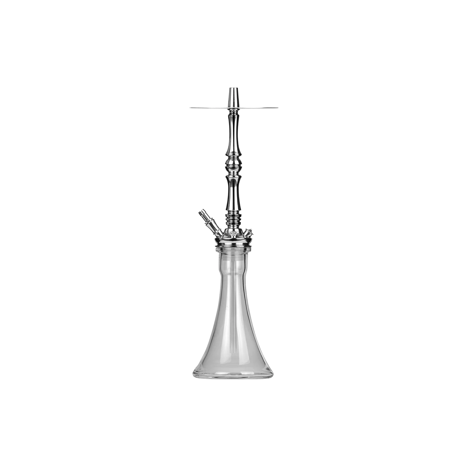 Moze Tradi Silver L Shisha Set – Edelstahl & Steckbowl