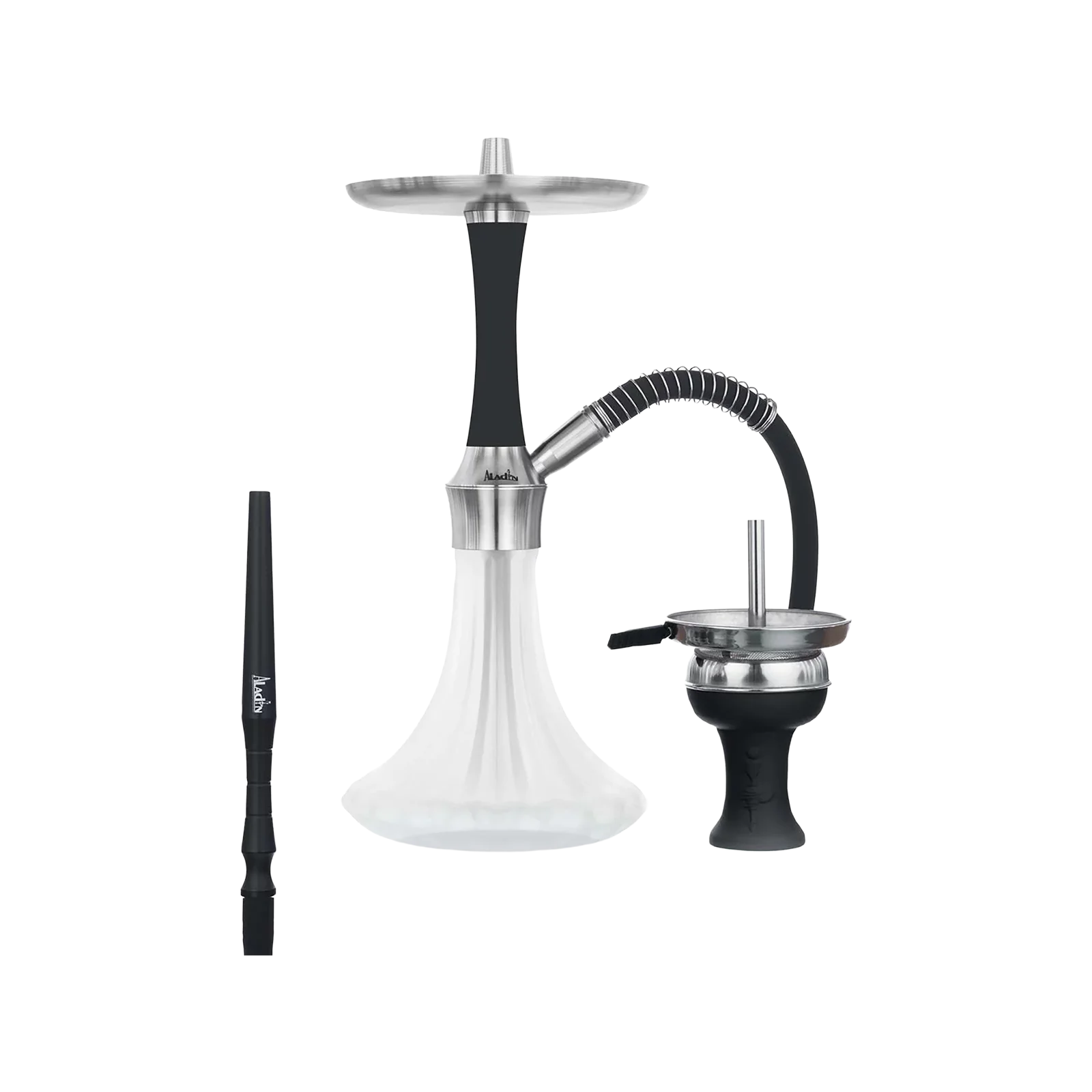 Aladin EPOX 360 Black Frozen – Shisha 36 cm mit Blow-Off 1