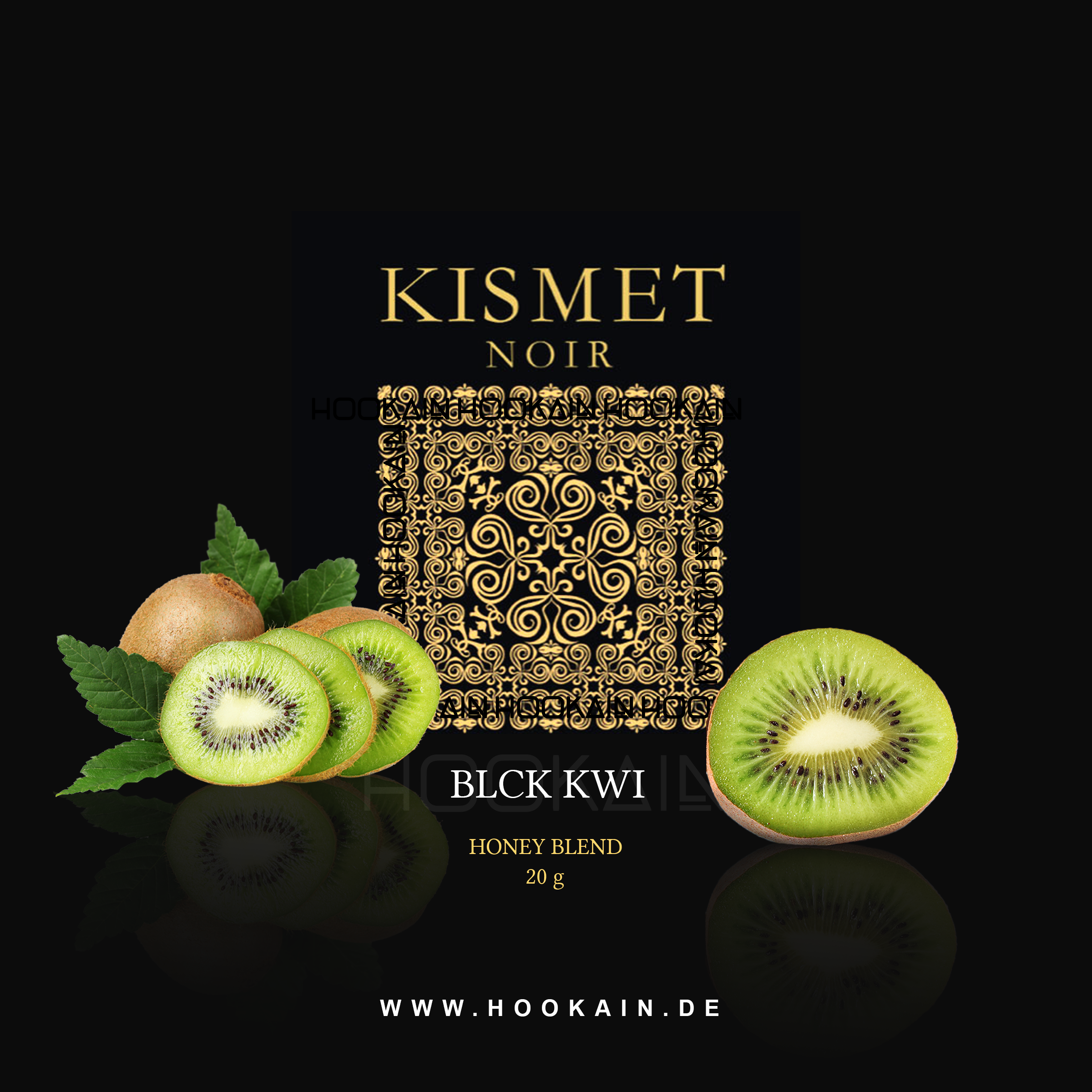 Kismet - BLACK KIWI - 20 g | Shishatabak Online kaufen