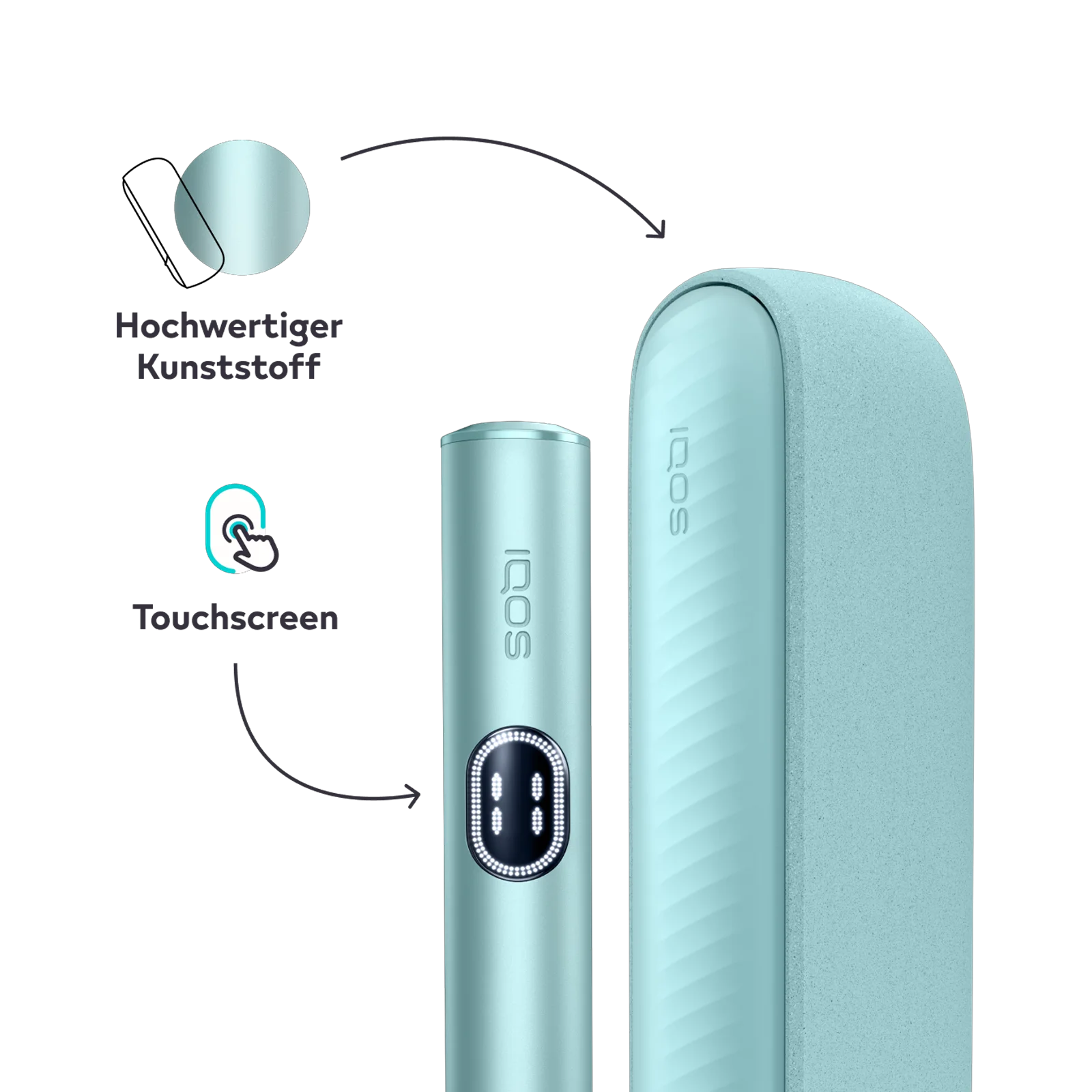 IQOS - ILUMA i - Tobacco heater - Breeze Blue
