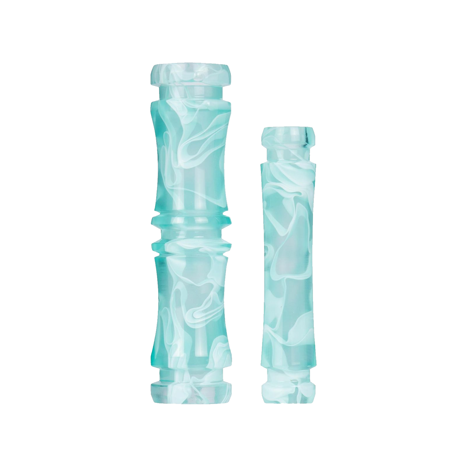 Moze Breeze Two +Line Sleeve Set Wavy Mint – Detailaufnahme des austauschbaren Rauchsäulensleeves in mintfarbenem Design. 2