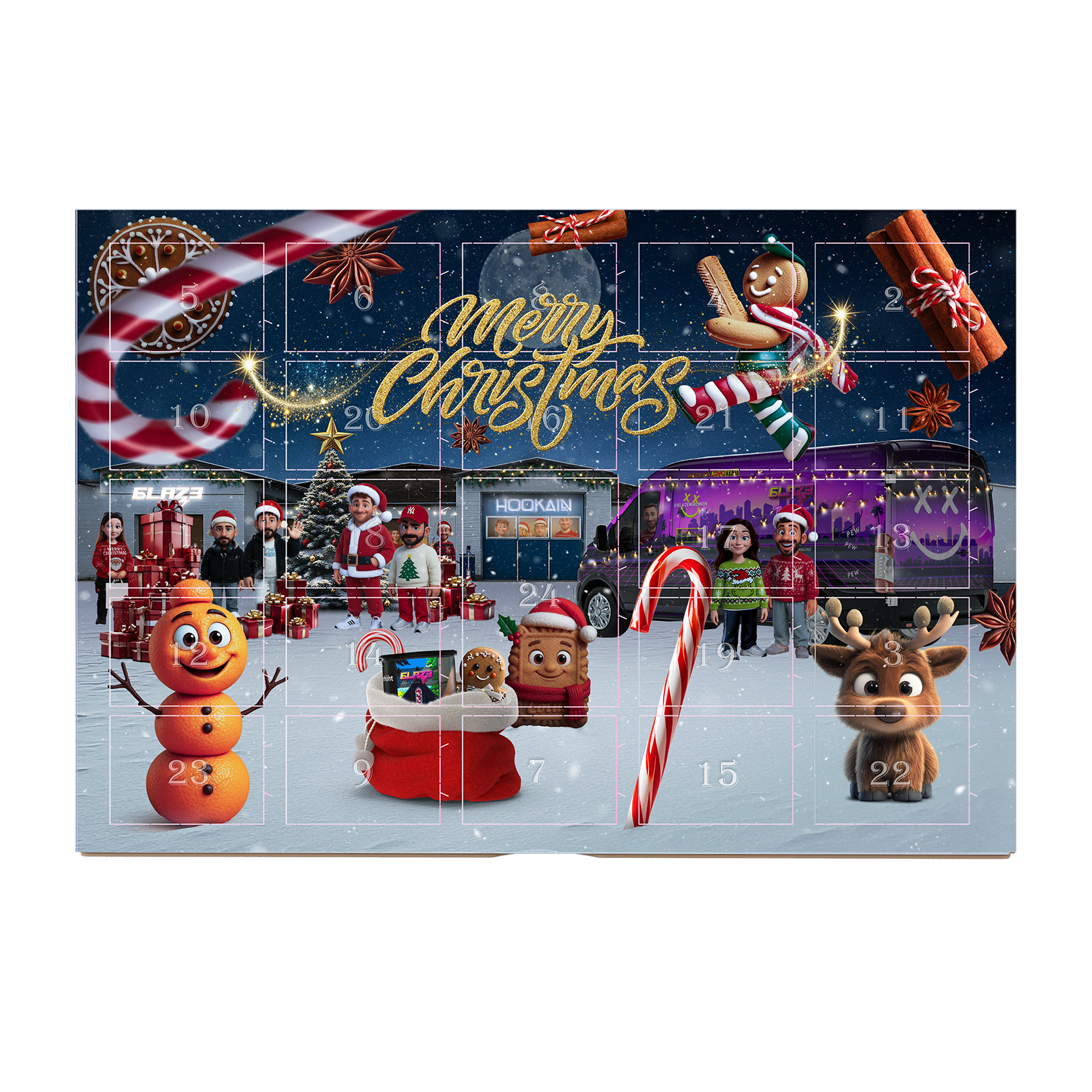 HOOKAiN Adventskalender 2025 &ndash; 24 neue exklusive Sorten 3