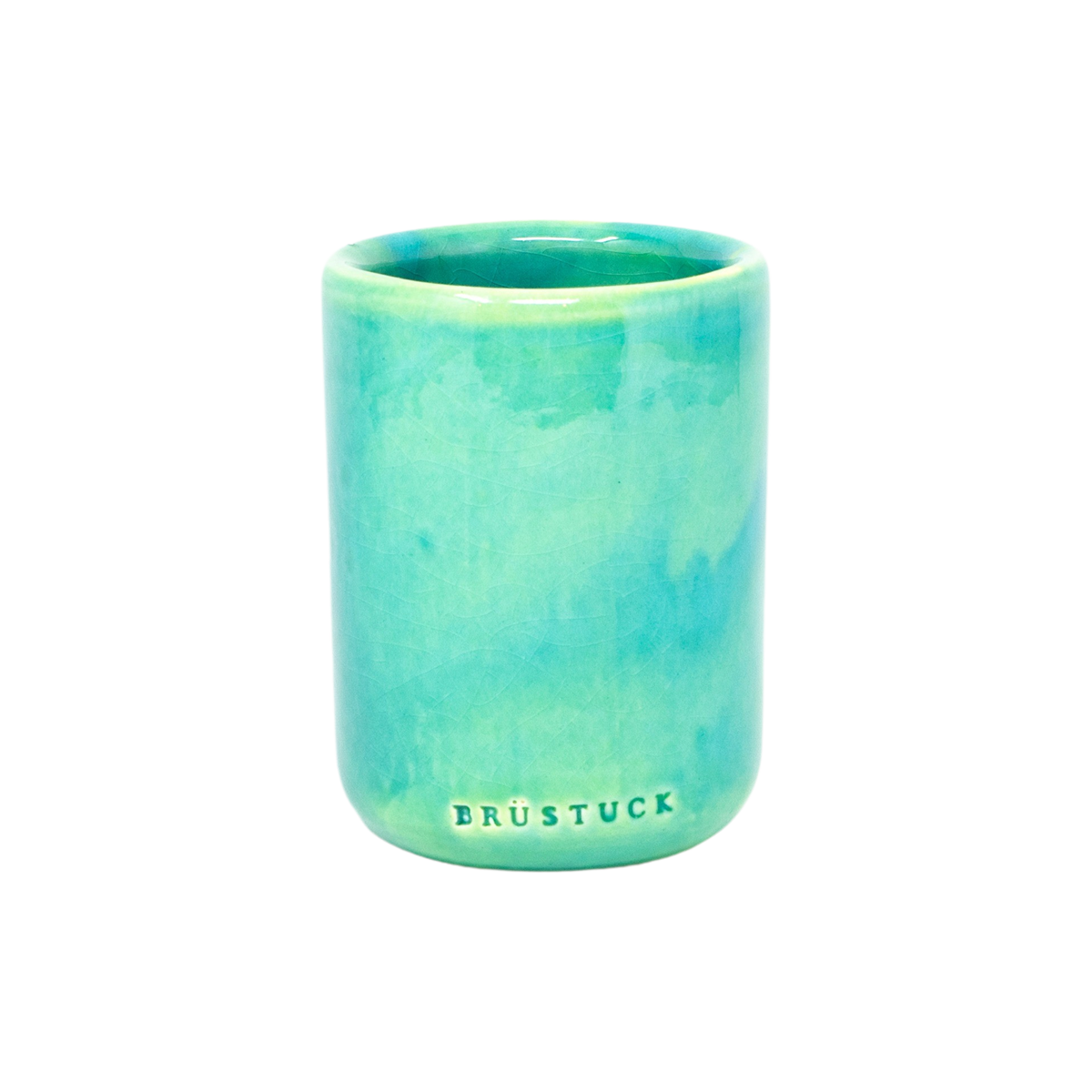 BR?STUCK STEINGUT KARAFFE COFFEE KARAFFE COFFEE MUG SEAFOAM