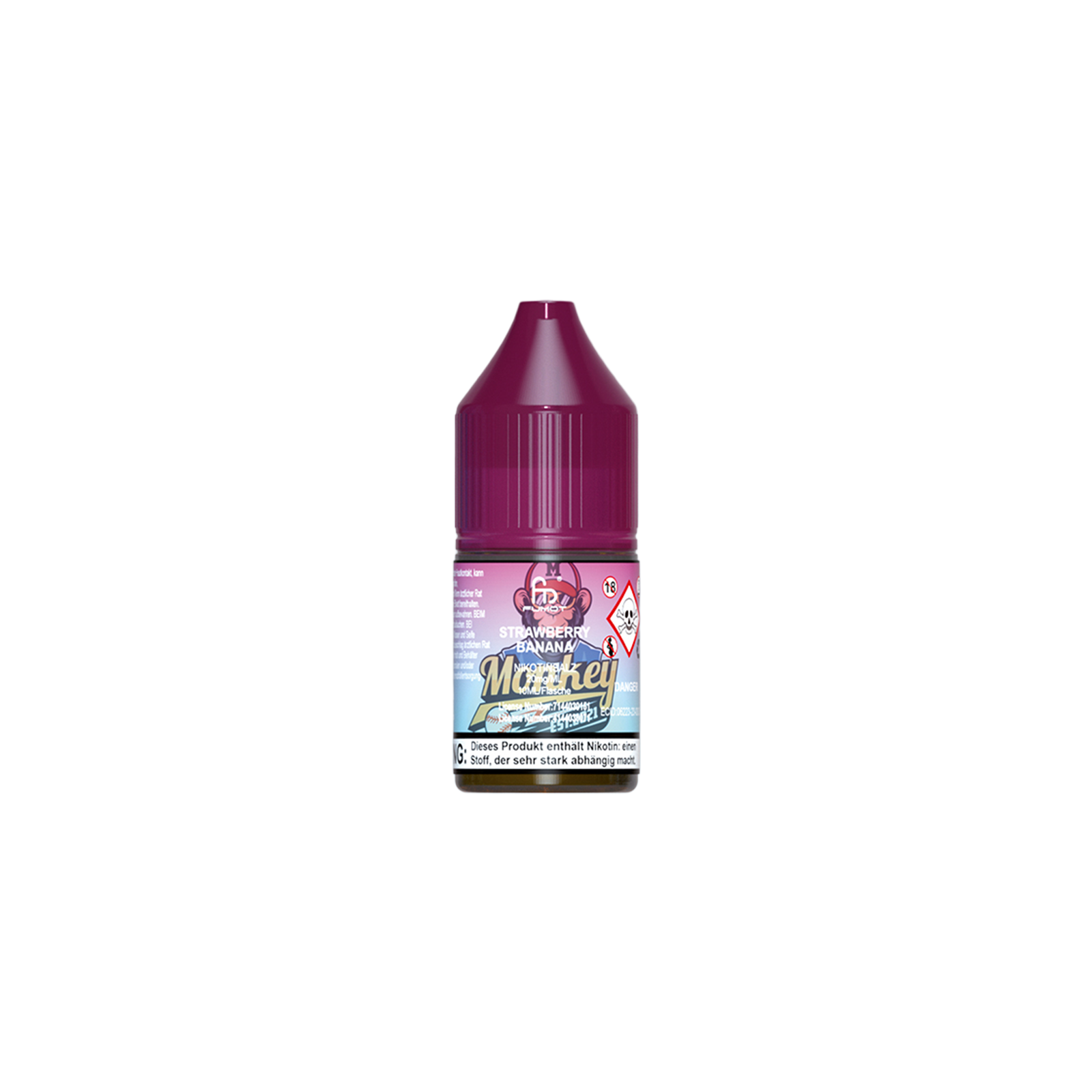 RandM Tornado 7000 - Strawberry Banana - E-Liquid - nicotine salt - 20 mg