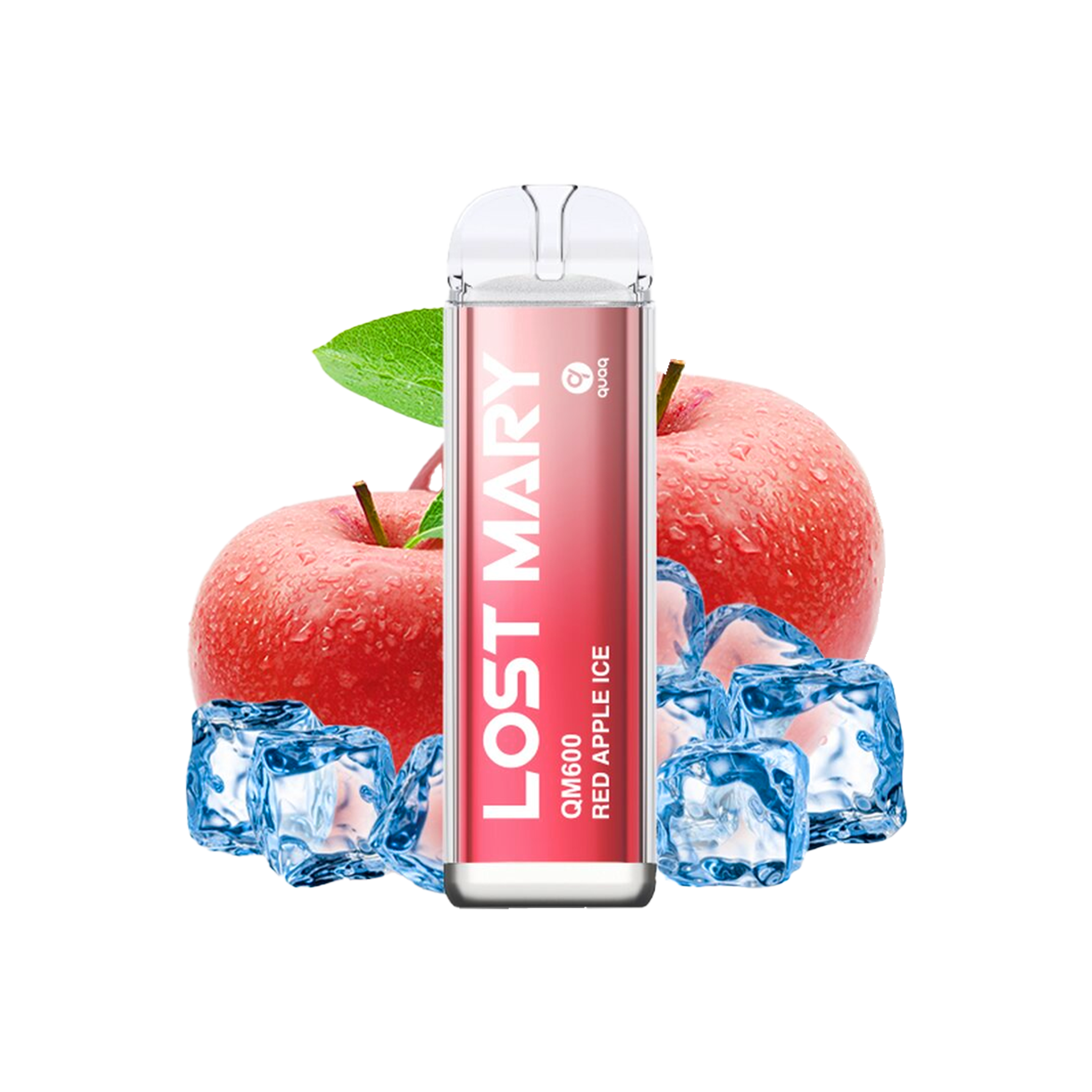 Lost Mary - QM600 - Red Apple Ice - Vapestick - 20 mg | Alle neuen Sorten g&uuml;nstig online kaufen - Hookain E-Shisha Onlineshop