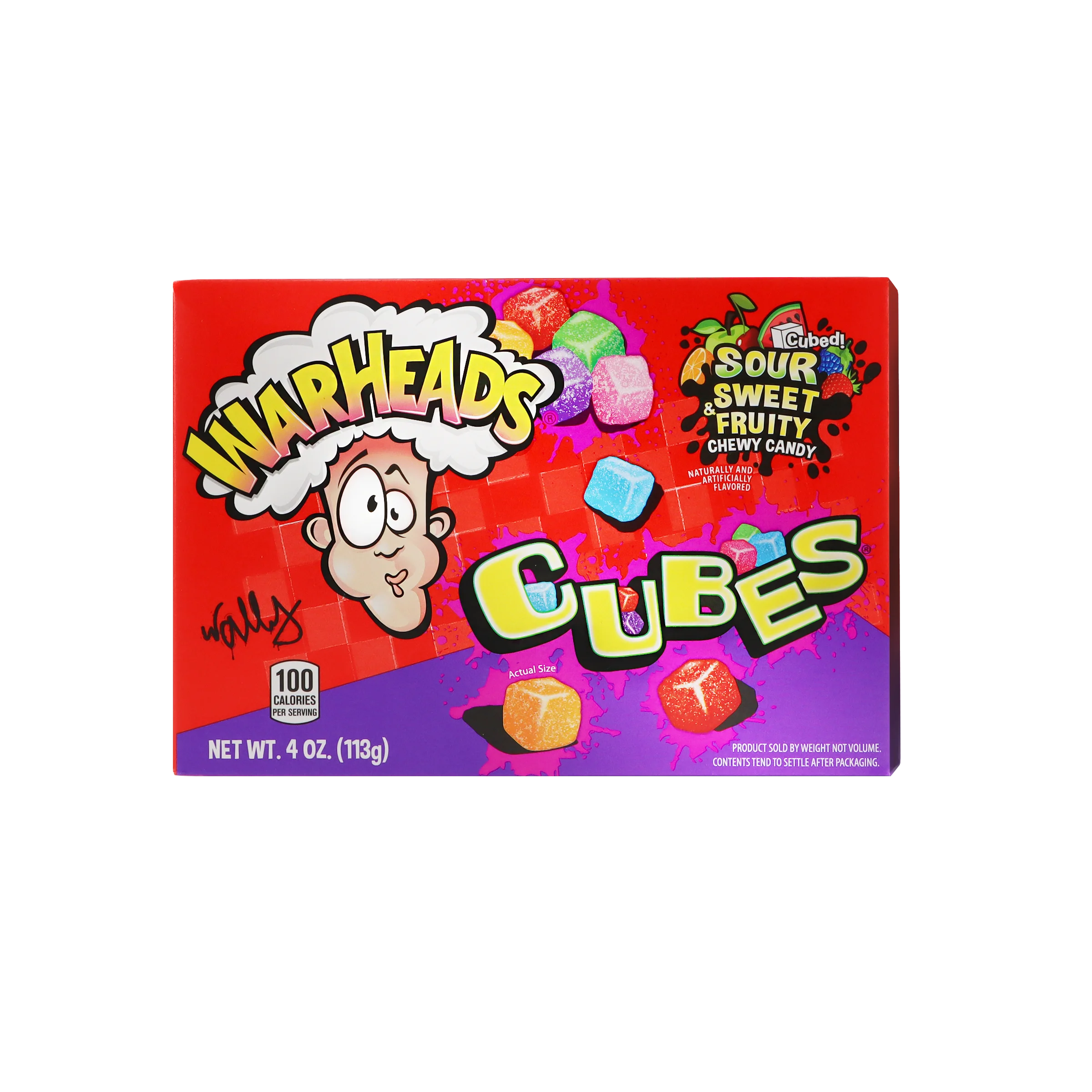 Warheads - Nerds - Chewy Cubes - 113 g Warheads - Nerds - Chewy Cubes - 113 g