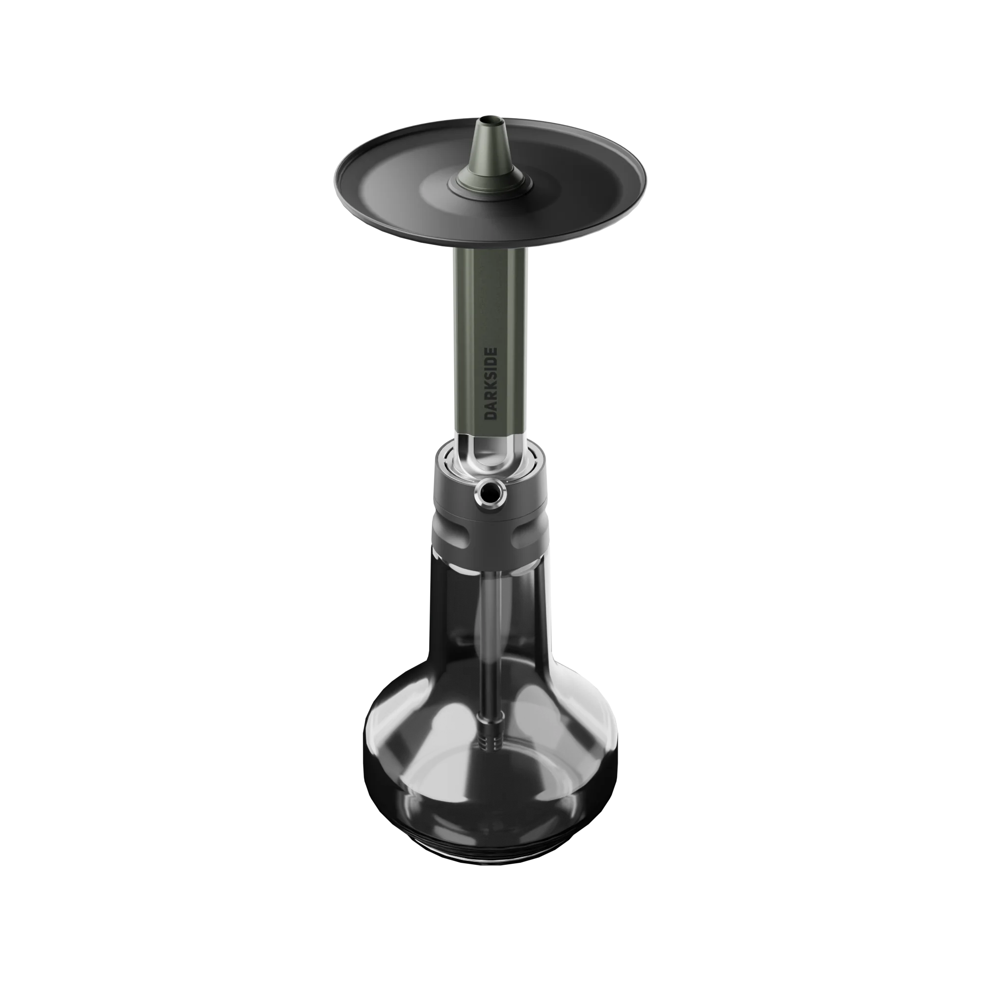 Darkside EVO Gr&uuml;n in Schr&auml;gansicht mit Glasbowl
