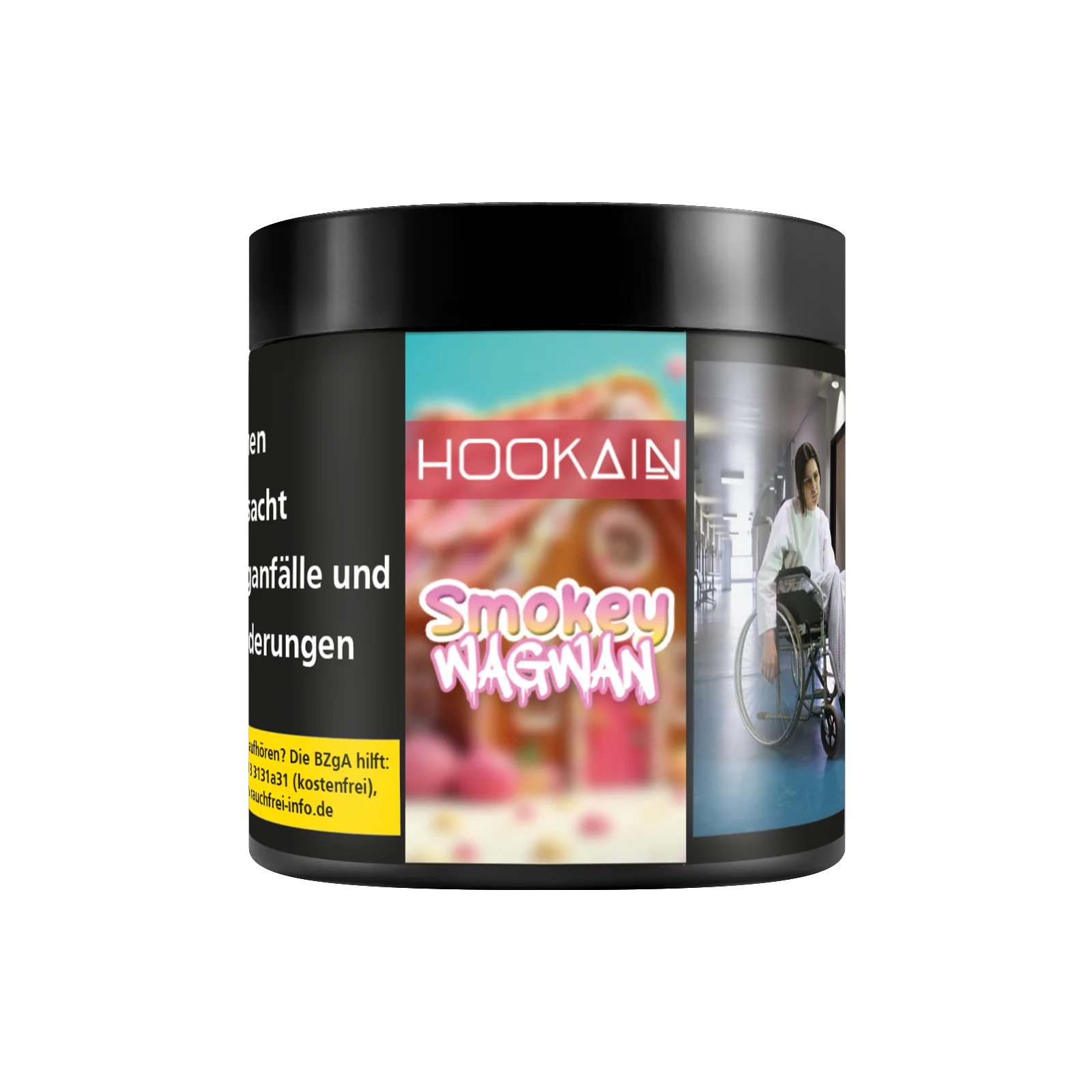 Hookain Smokey Wagwan 50g – Lebkuchen, Himbeer-Marmelade & Bacon Shishatabak  2