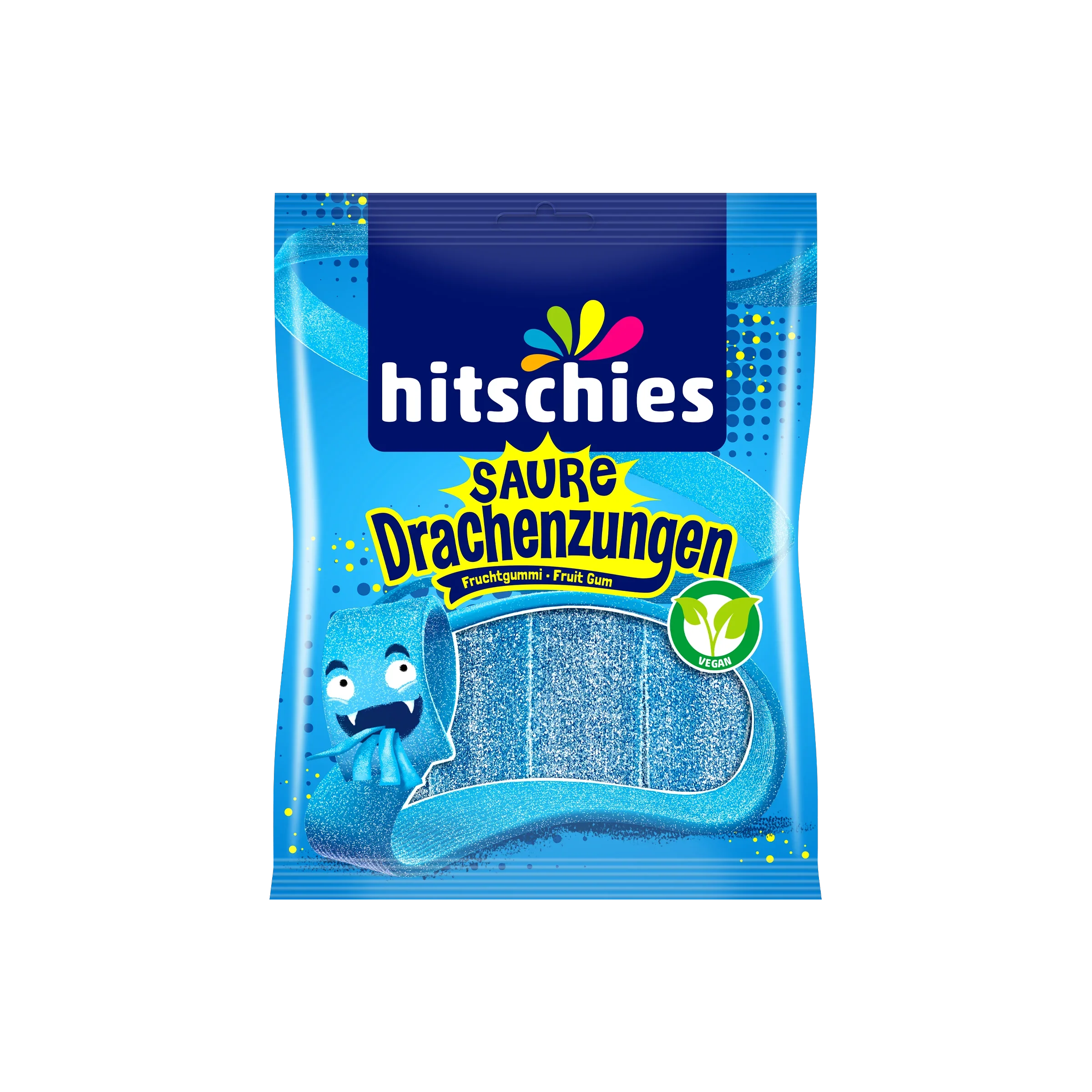 Hitschies Saure Drachenzungen Blau 125 g | Hitschler günstig online 2